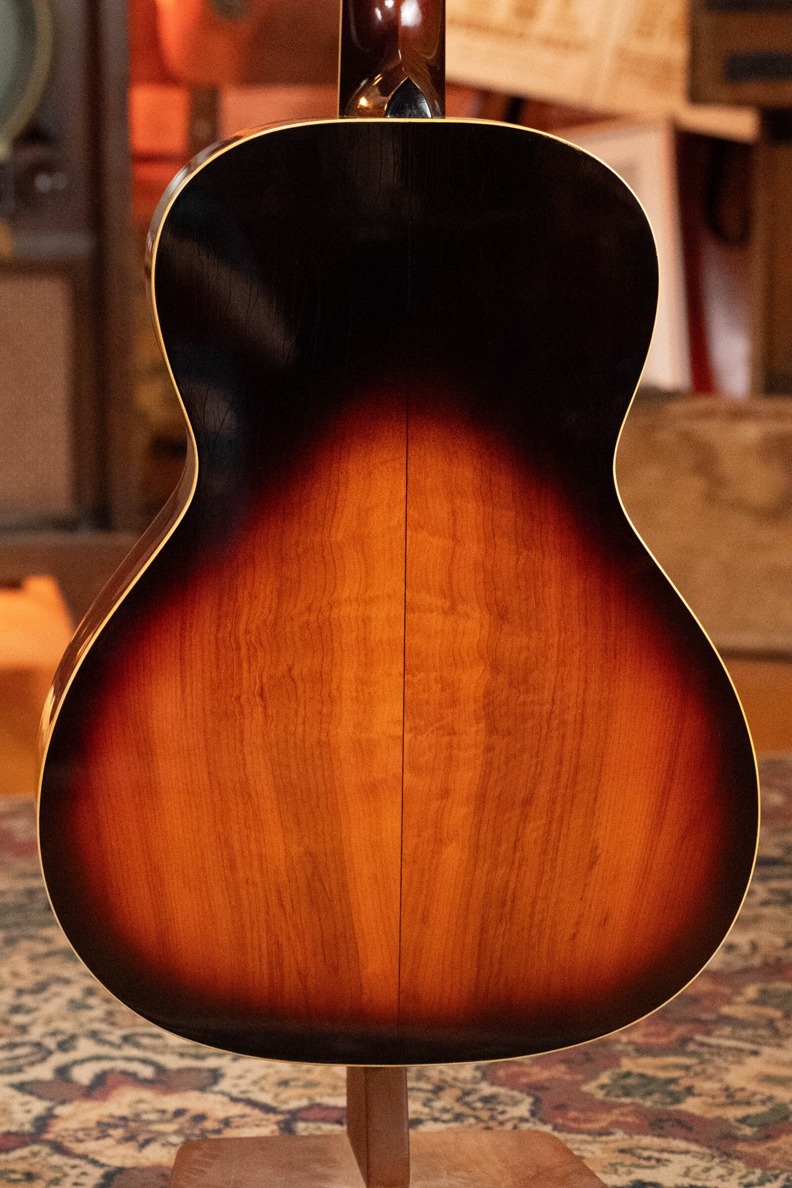 (Used) Atkin L36 Custom Baked Adirondack/Figured Yew Parlor Acoustic Guitar #2060