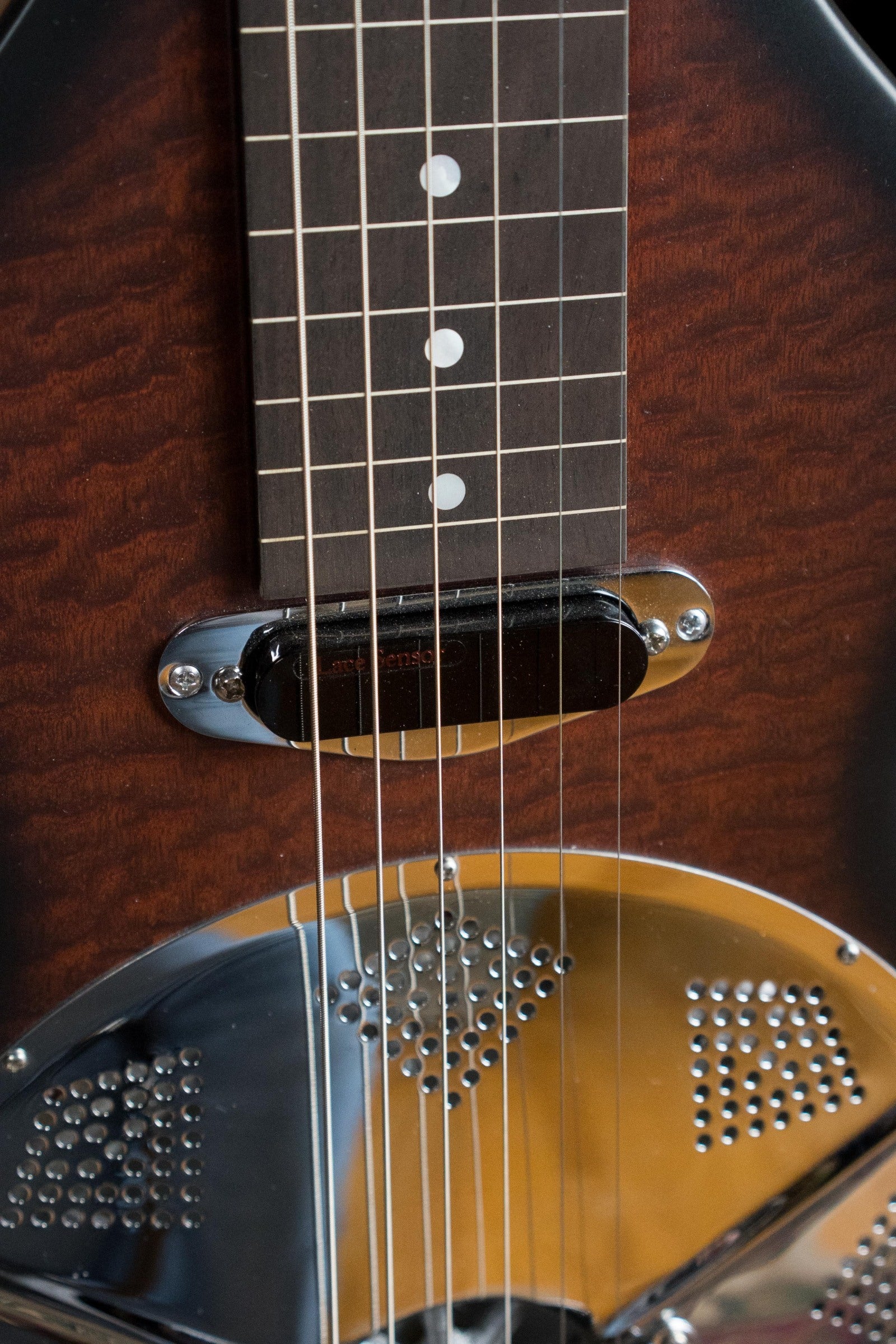 (Used) Beard Road-O-Phonic All Mahogany Lap Steel Resonator Guitar #114