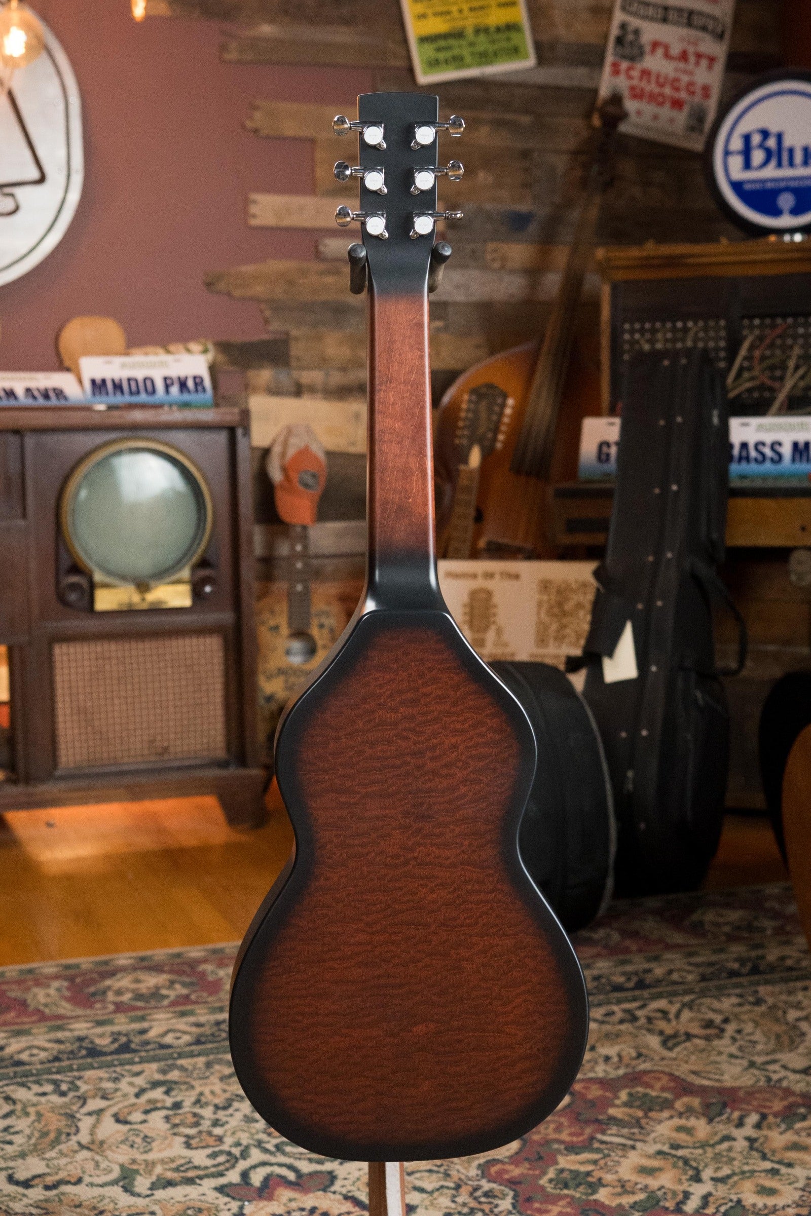 (Used) Beard Road-O-Phonic All Mahogany Lap Steel Resonator Guitar #114
