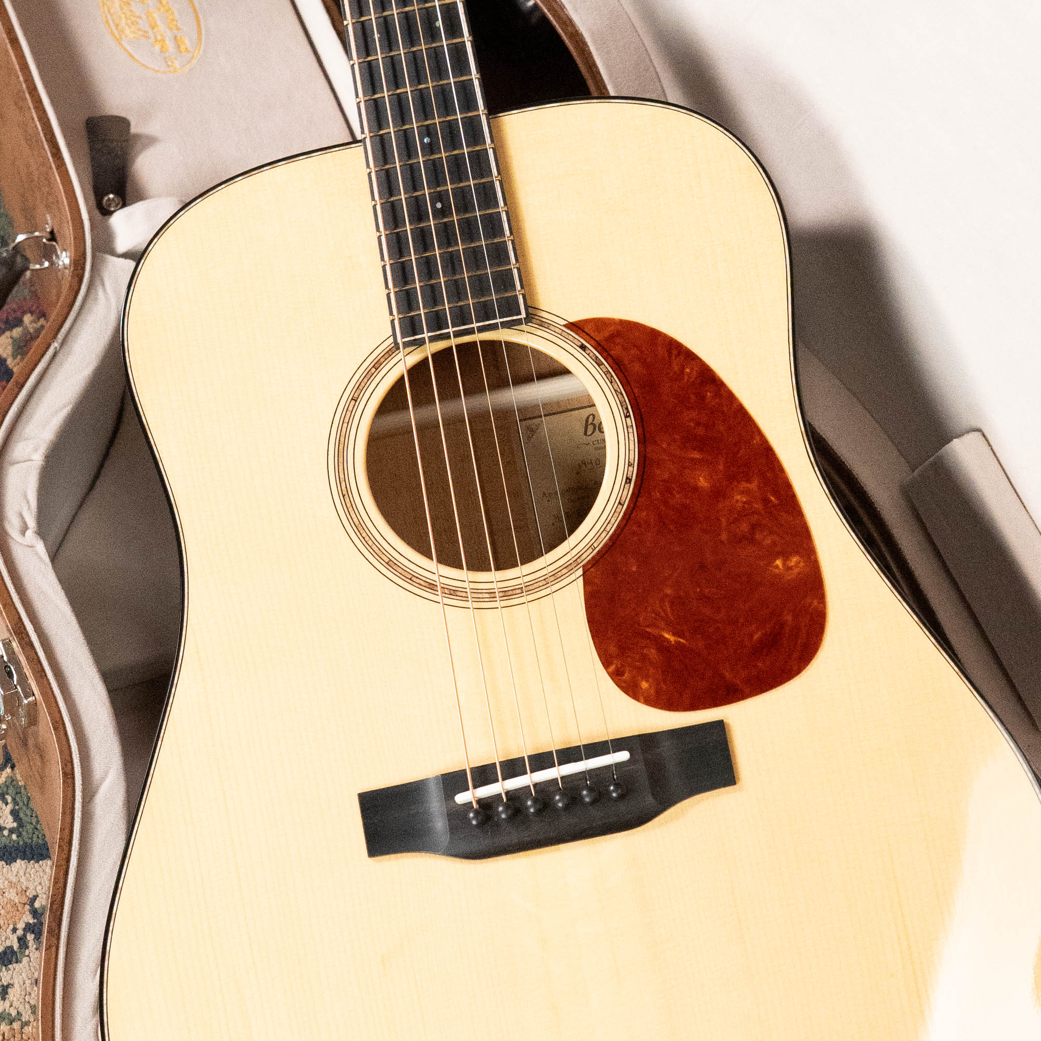 *Dread-Not Certified Used* Bedell 1940 Adirondack/Mahogany Dreadnought Guitar w/Pickup #5004