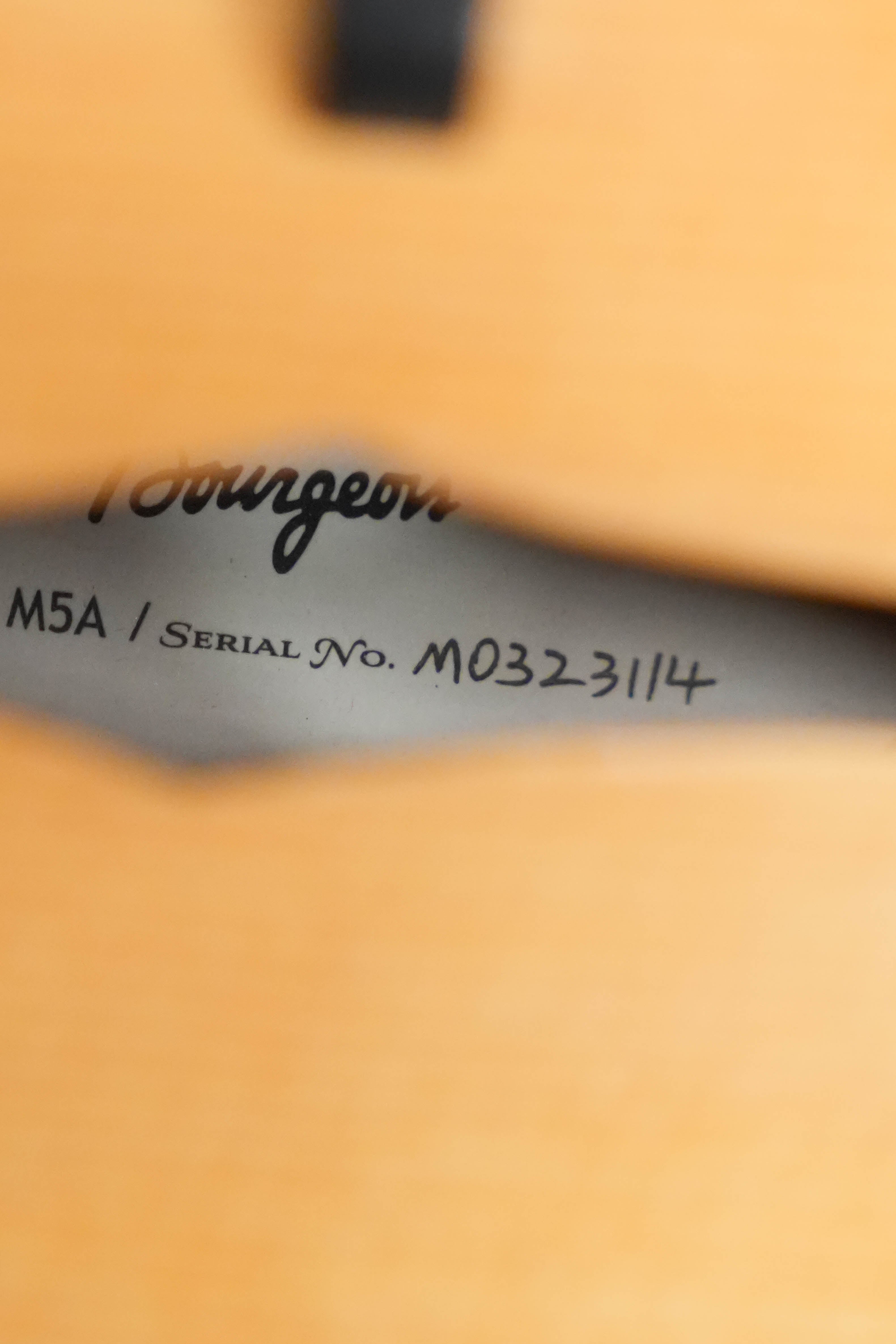 (Used) Bourgeois M5-A A-Style Mandolin #3114