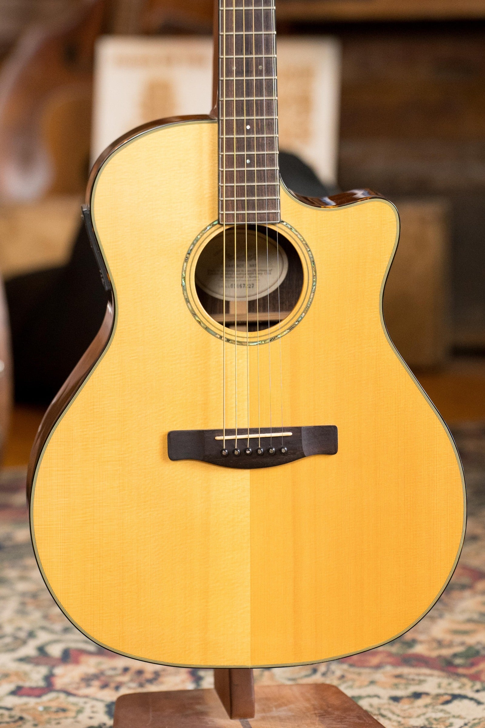 (Used) Fender GA45SCE NAT Spruce/Rosewood Grand Auditorium Guitar w/Electronics #0420
