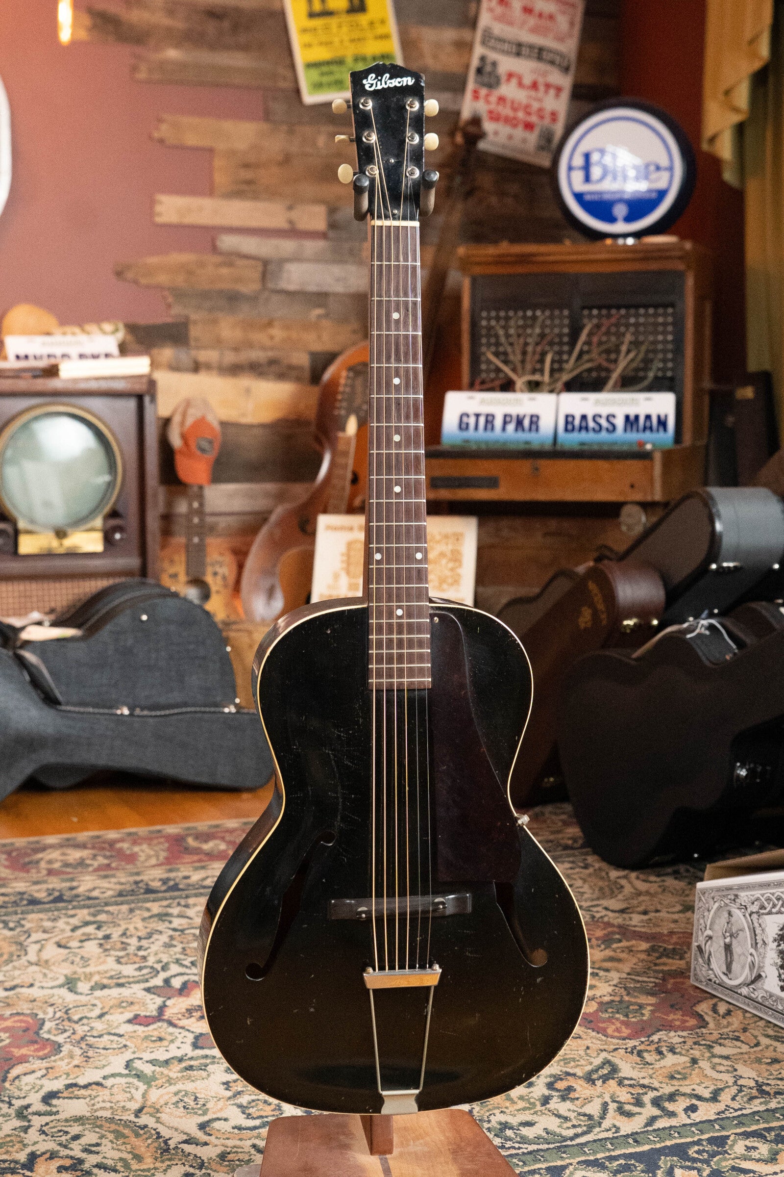 (Used) Gibson 1948 L-50 Black Archtop Acoustic Guitar #2500