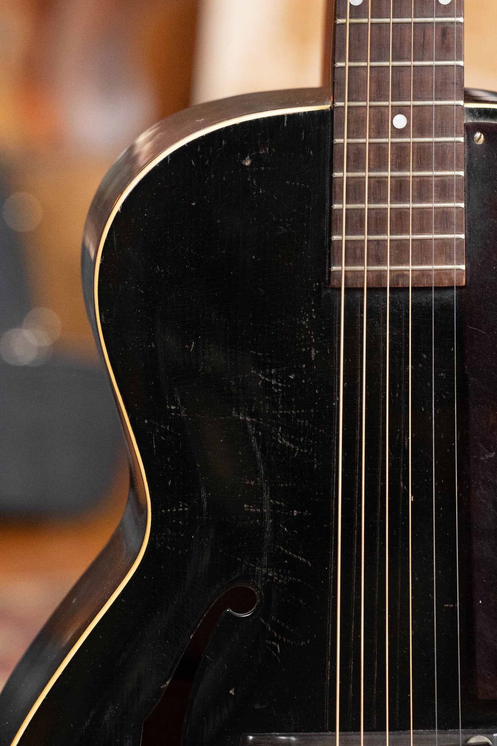 (Used) Gibson 1948 L-50 Black Archtop Acoustic Guitar #2500