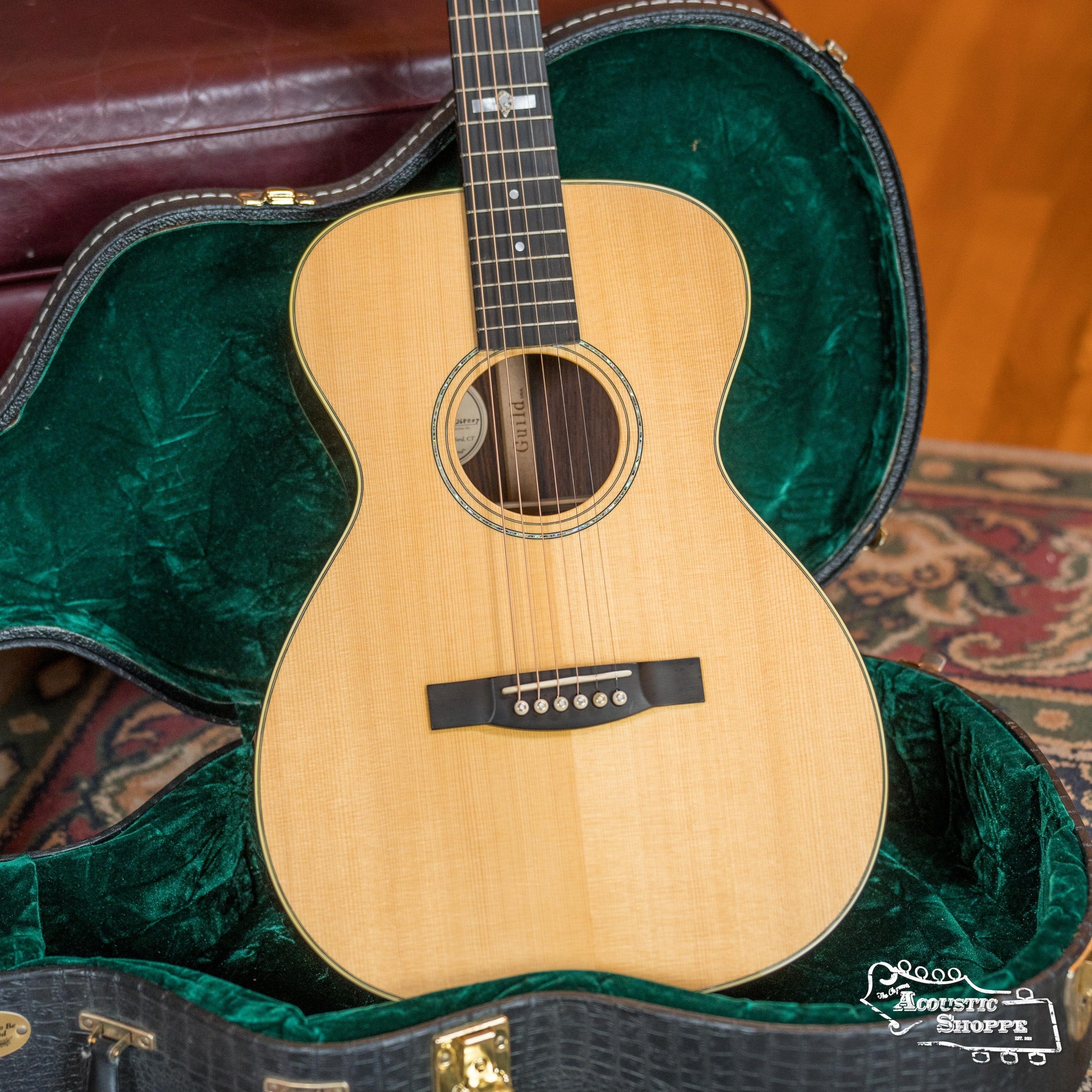 (Used) Guild GSR F-20 Limited Cocobolo/Carpathian Spruce Acoustic Guitar #8007