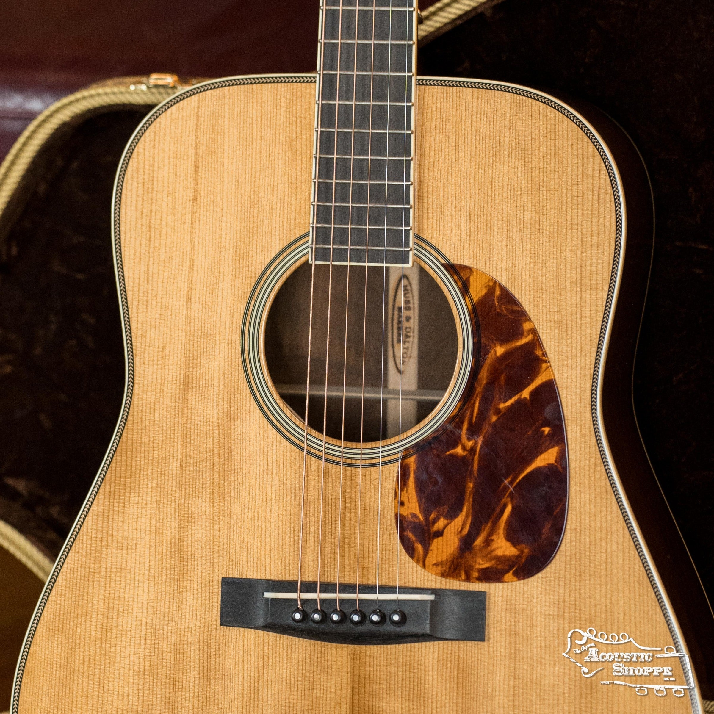 (Used) Huss & Dalton TDR Pilgrim Custom Torrified Adirondack Spruce/Brazilian Rosewood Dreadnought Acoustic Guitar #5357
