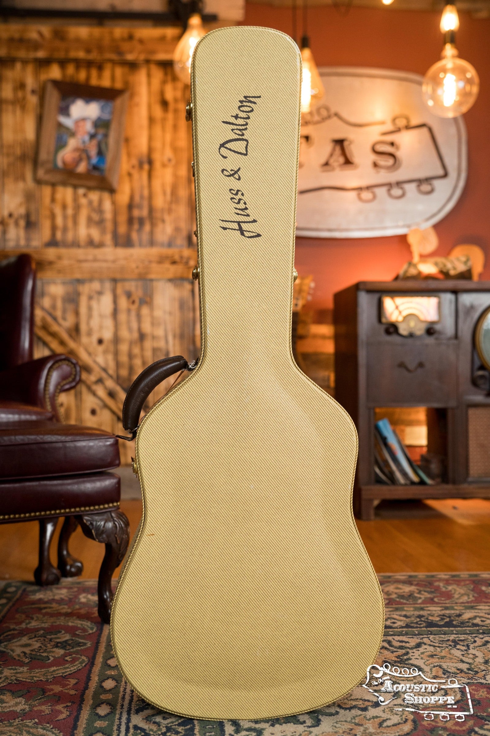 (Used) Huss & Dalton TDR Pilgrim Custom Torrified Adirondack Spruce/Brazilian Rosewood Dreadnought Acoustic Guitar #5357