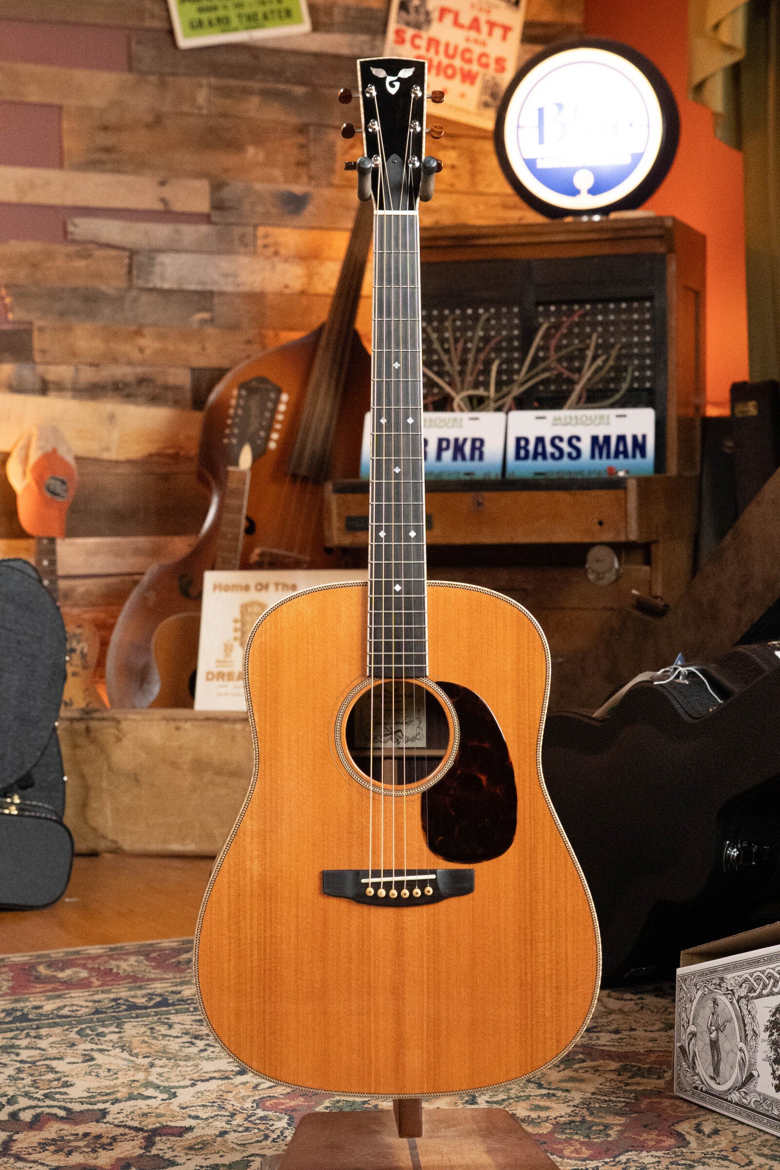 (Used) James Goodall TRD7192 Master Grade Redwood/Indian Rosewood Dreadnought Guitar w/Pickup #7192