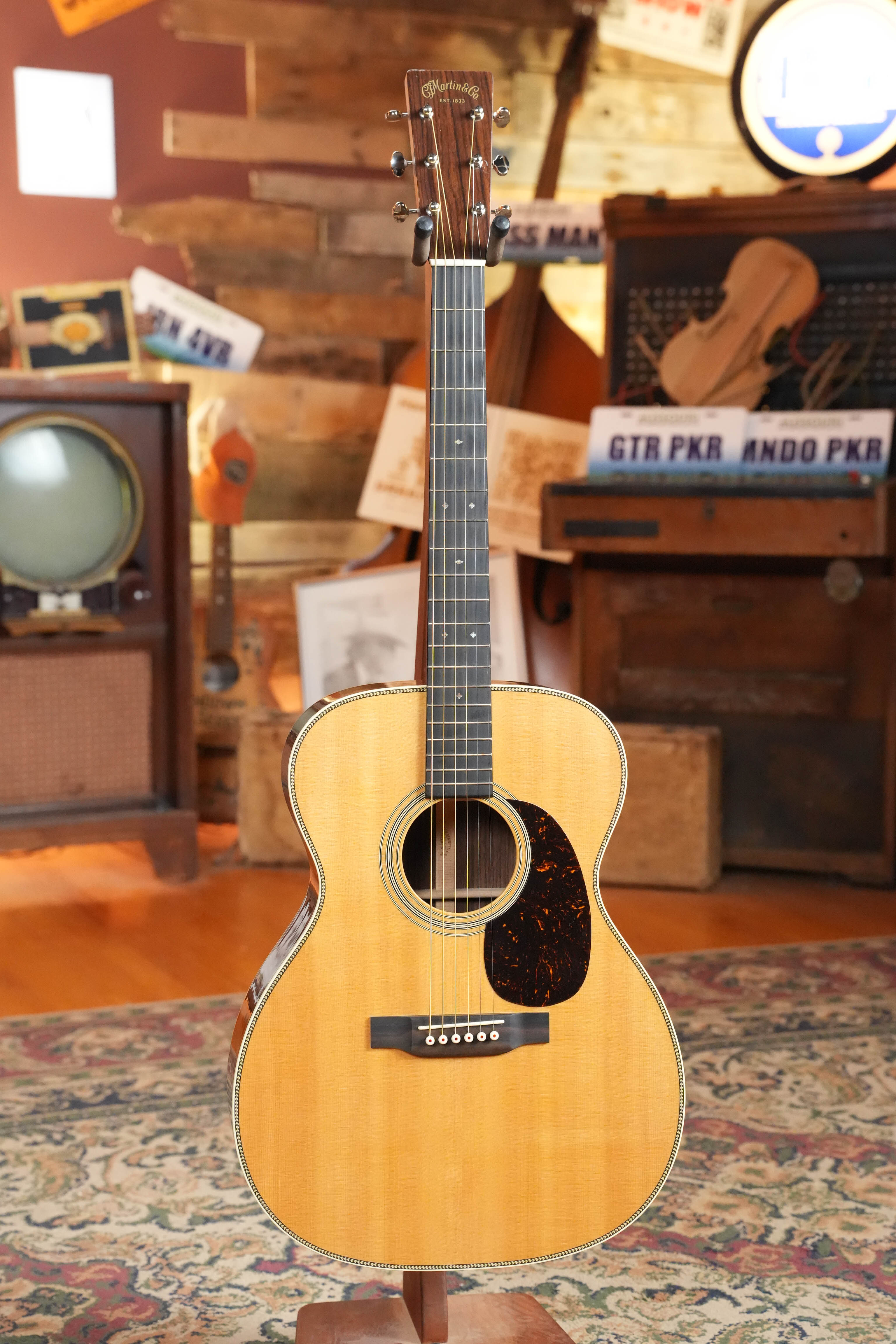 (Used) Martin OOO-28 Gloss Spruce/Rosewood OOO Acoustic Guitar #2078