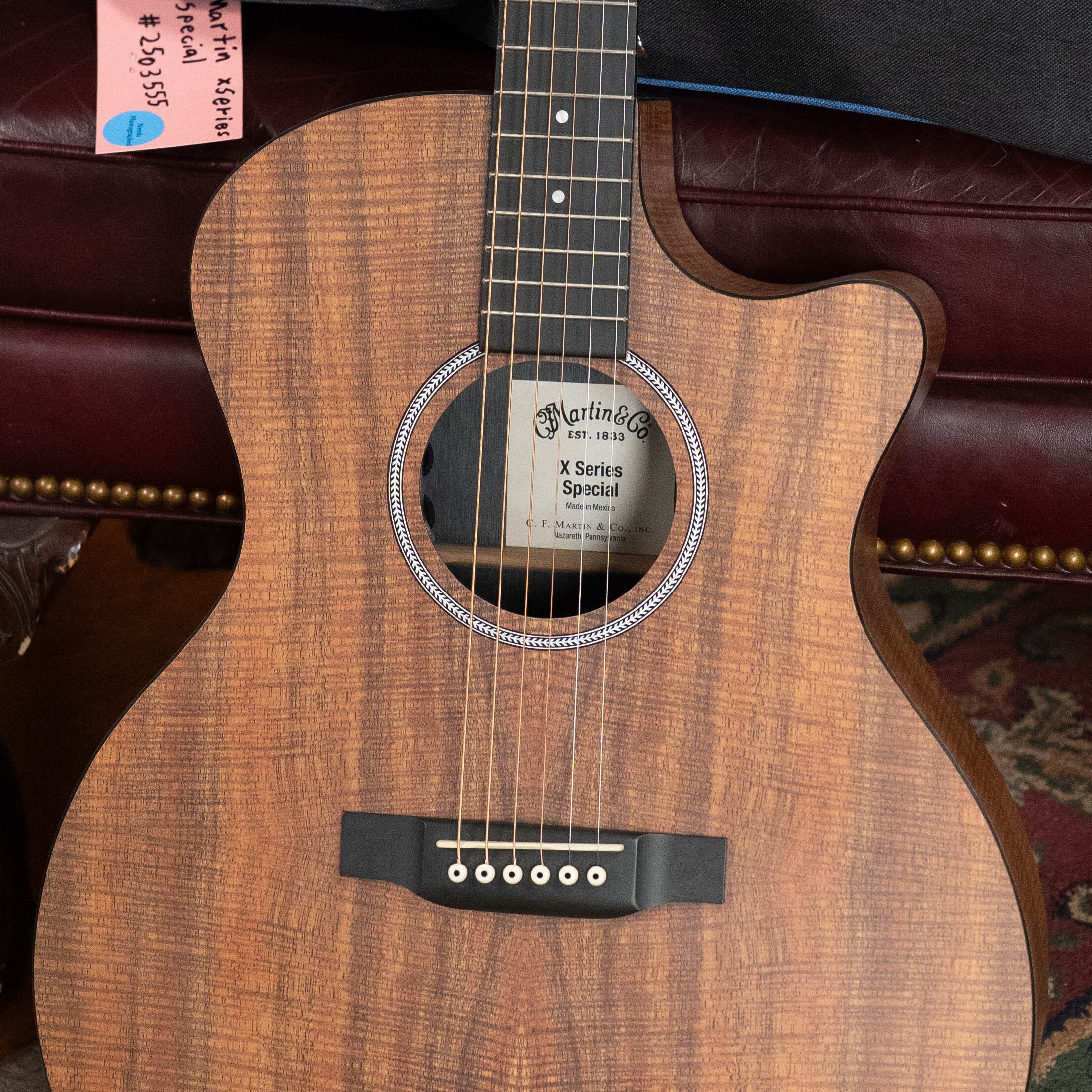 (Used) Martin X Series Special GPC All HPL Koa Grand Performance Cutaway Guitar w/Electronics #3555
