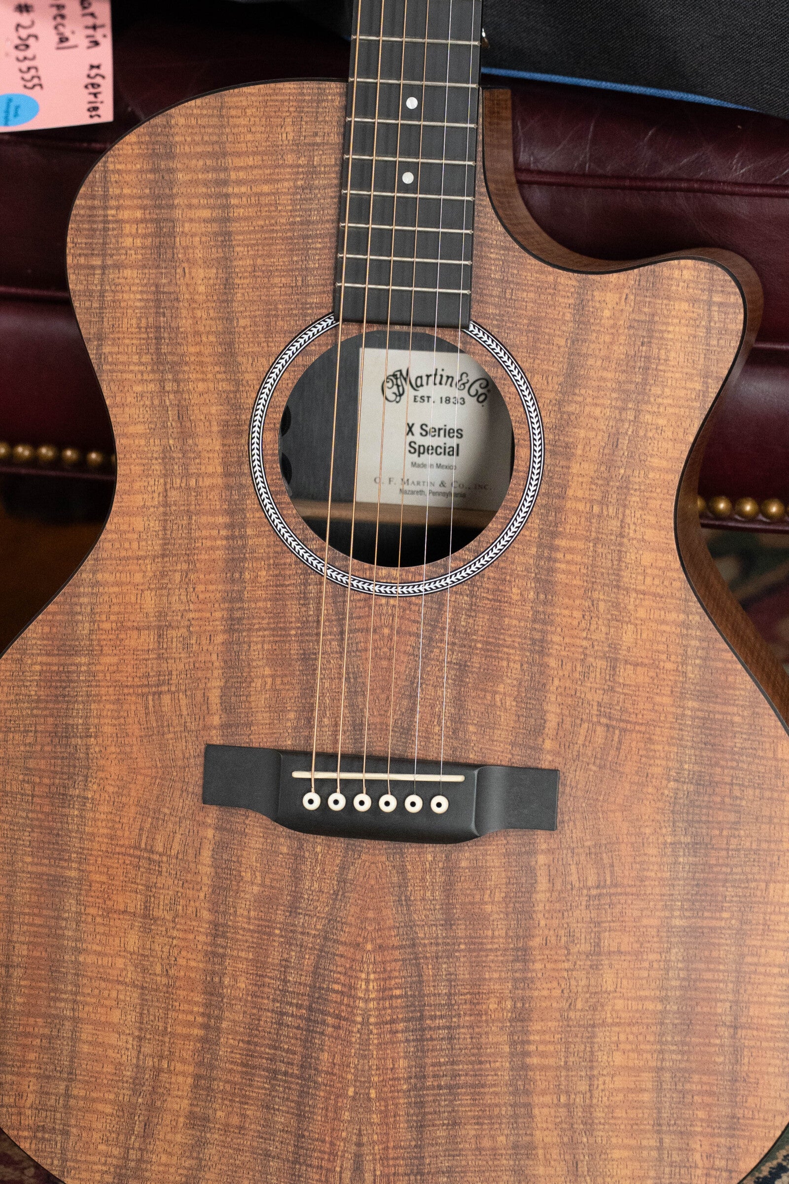 (Used) Martin X Series Special GPC All HPL Koa Grand Performance Cutaway Guitar w/Electronics #3555