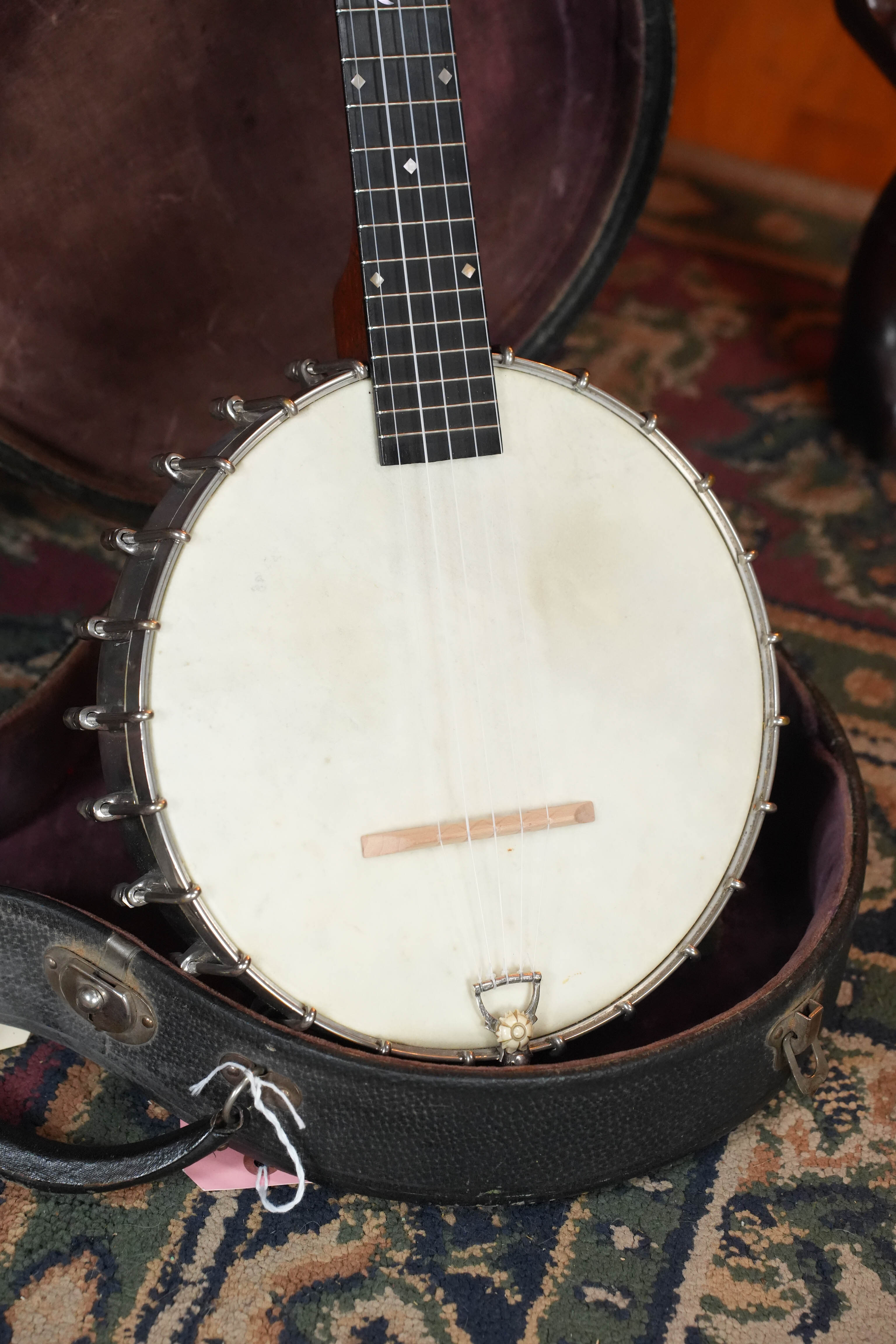 (Used) Vintage 1895 S.S. Stewart Banjeaurine 5-String Open-Back Banjo #5853