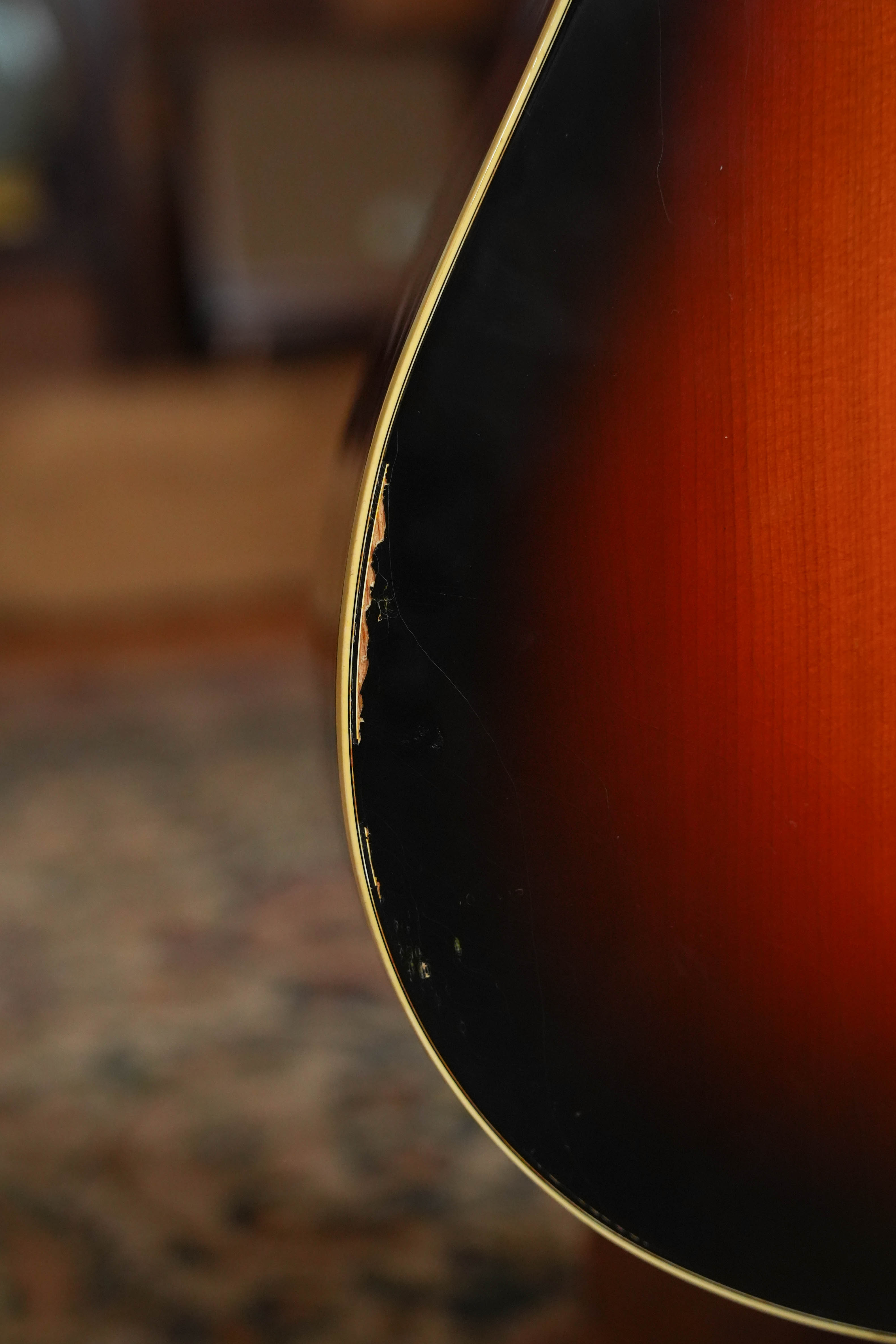 (Used) Vintage 1951 Gibson J-45 Round-Shouldered Dreadnought Guitar #1110