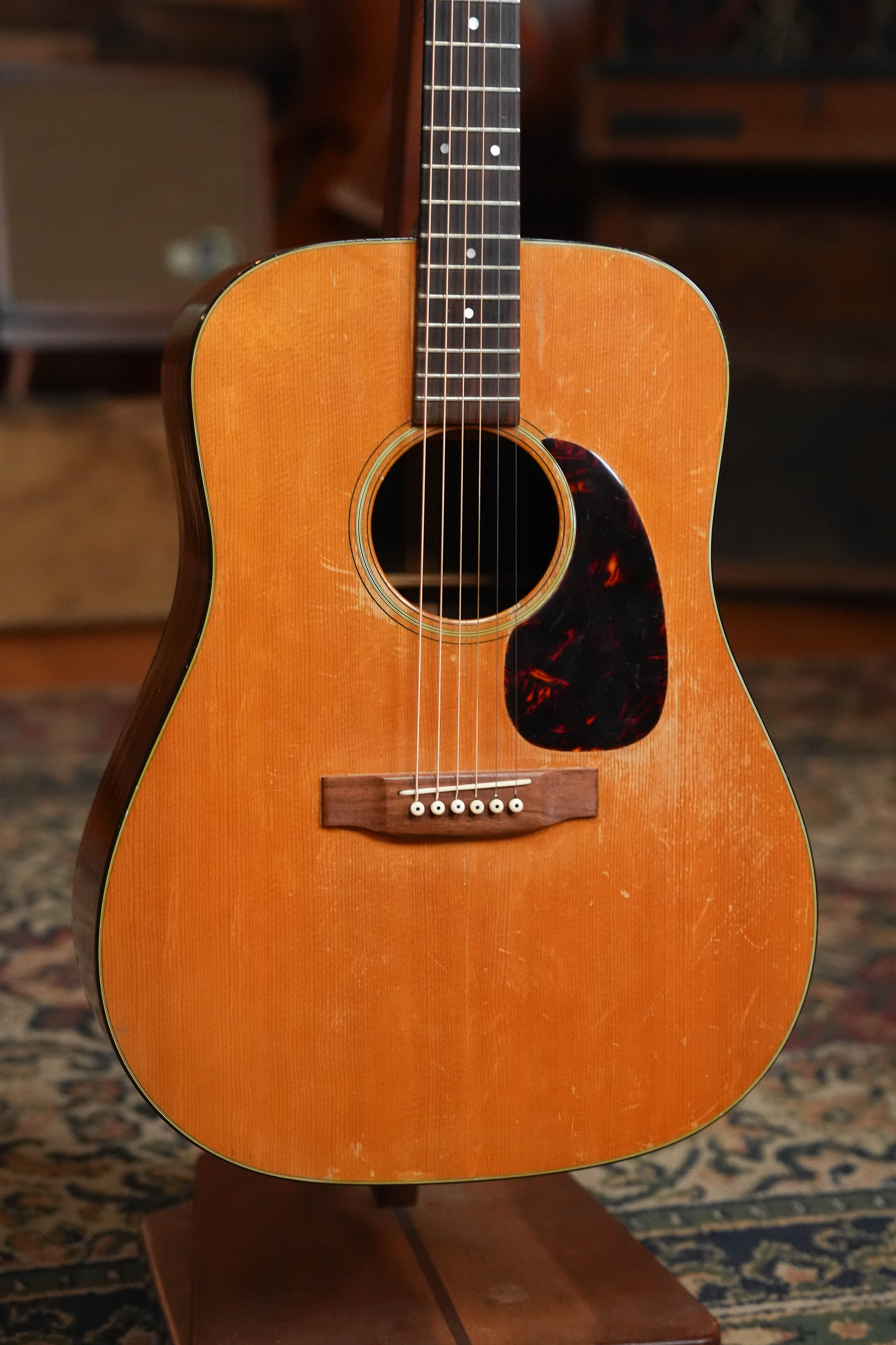 (Used) Vintage 1966 Martin D-21 Dreadnought Guitar #4147