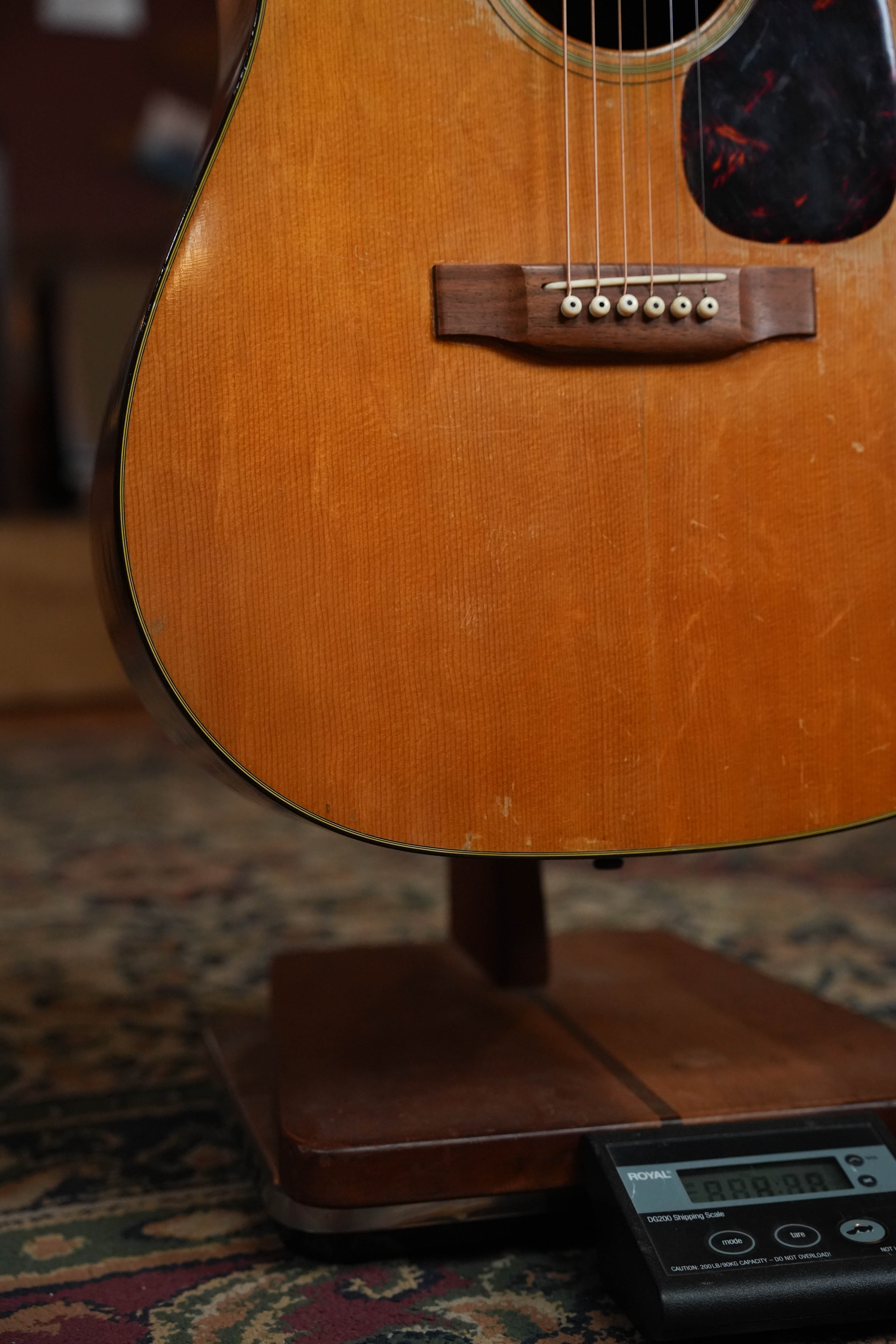 (Used) Vintage 1966 Martin D-21 Dreadnought Guitar #4147
