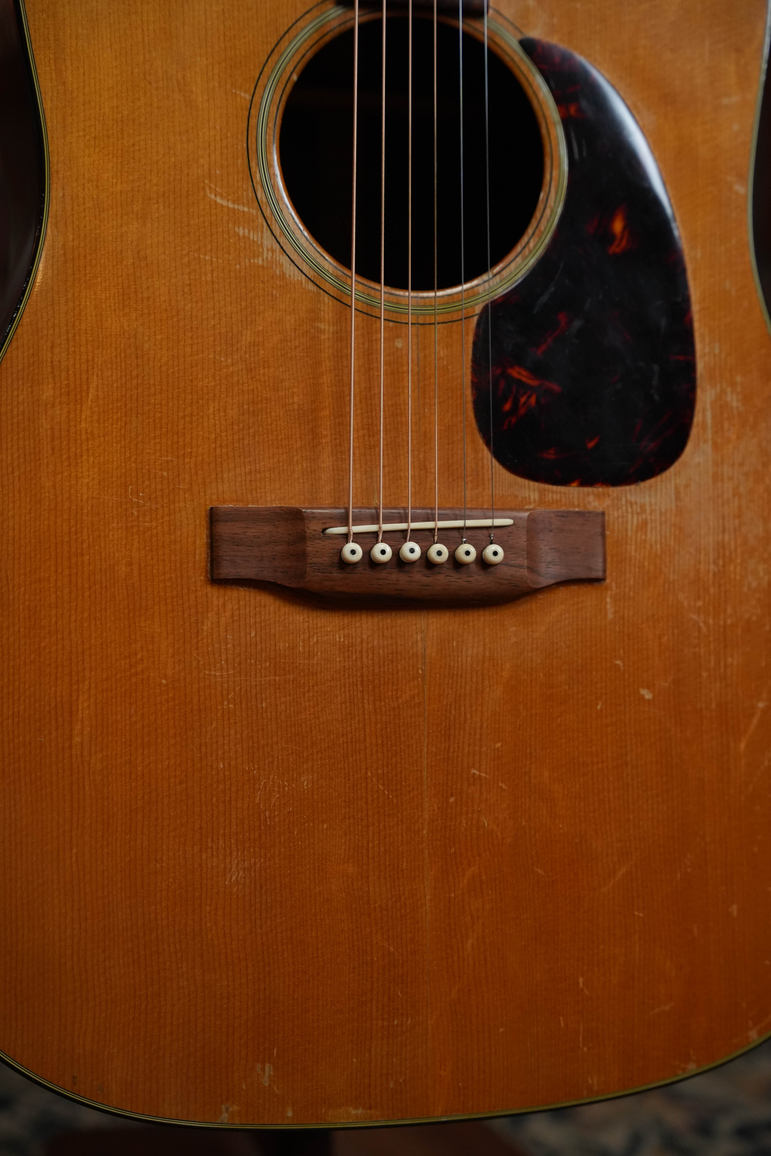 (Used) Vintage 1966 Martin D-21 Dreadnought Guitar #4147