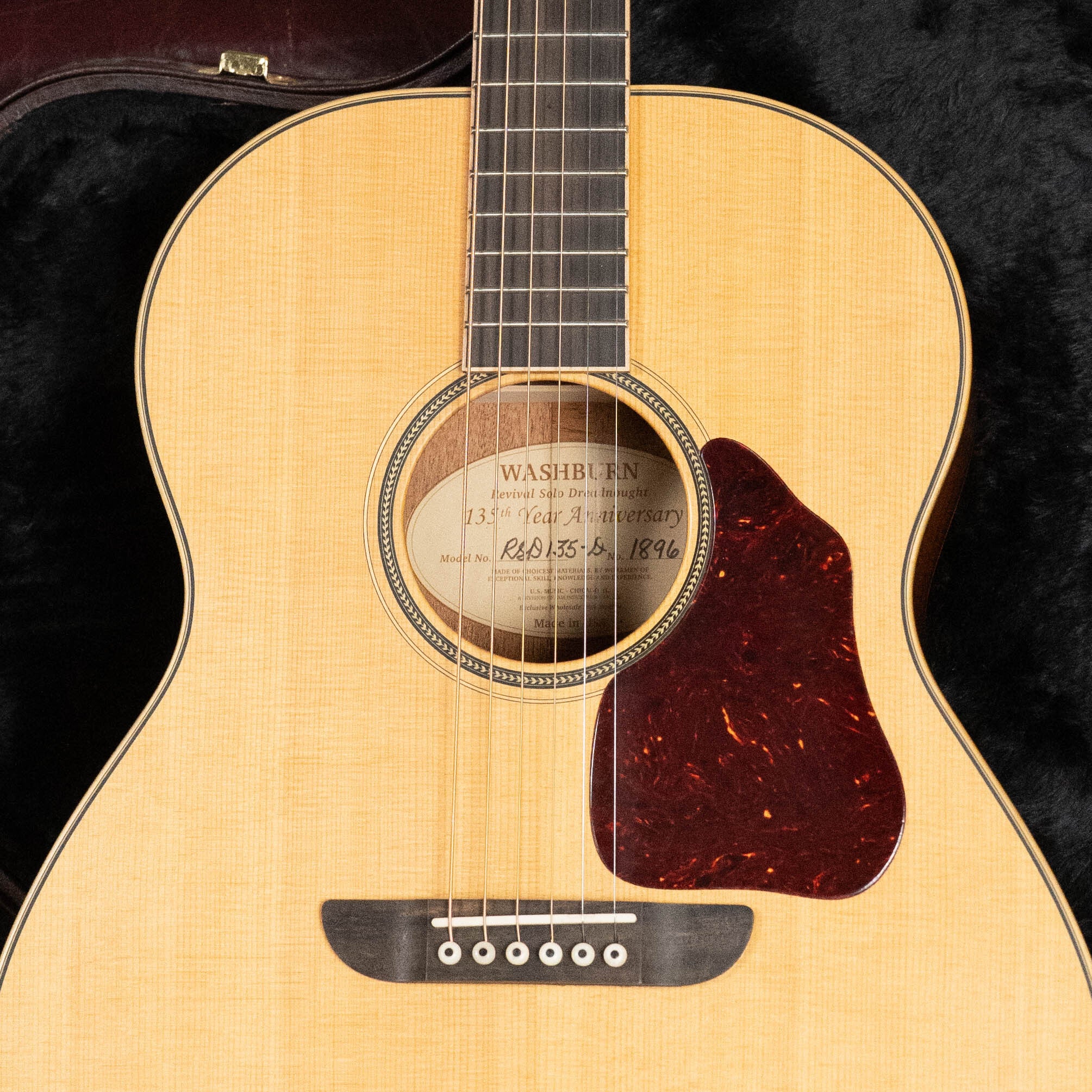 (Used) Washburn R&D135-D Spruce/African Mahogany Dreadnought Acoustic Guitar #1896