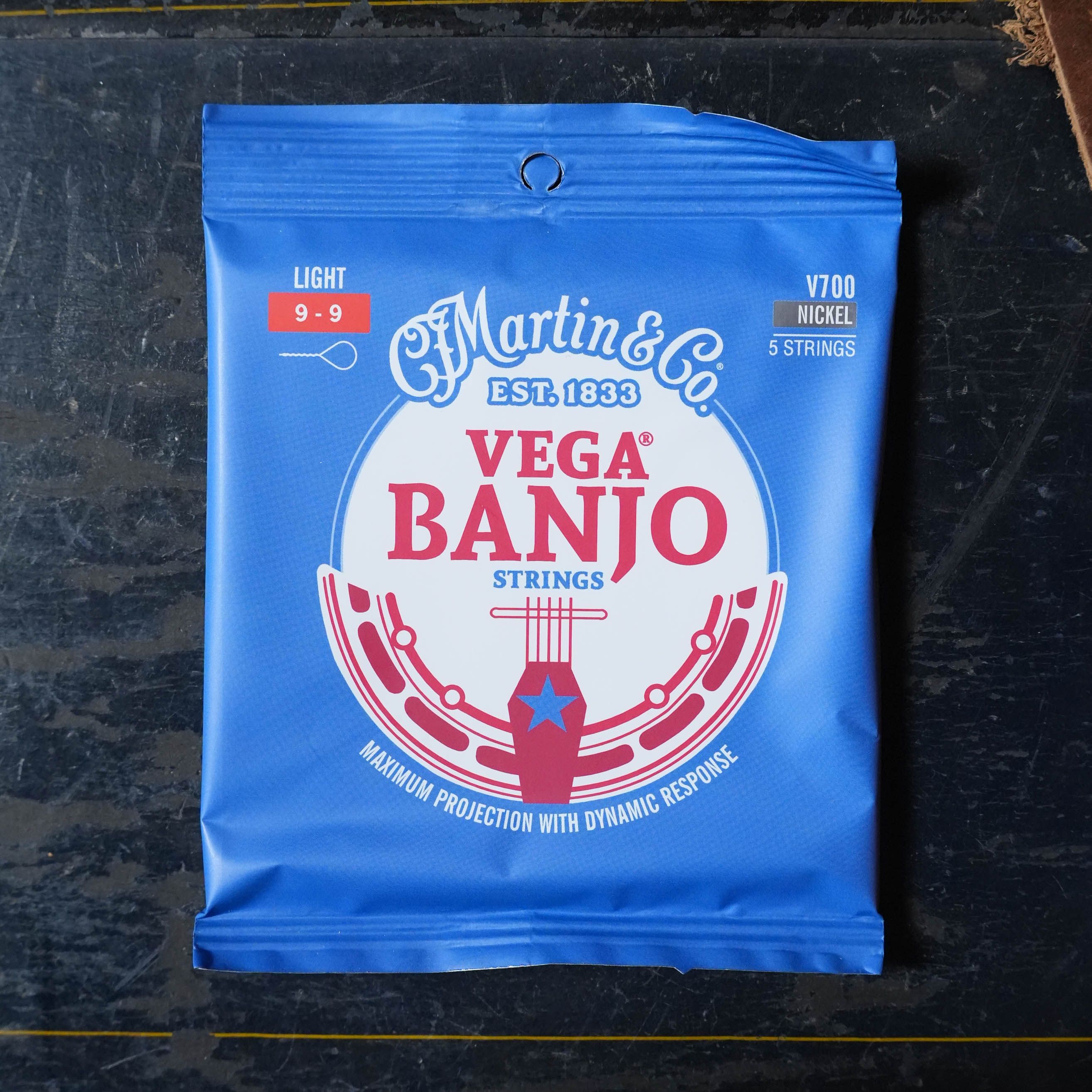 Martin Vega Bluegrass Light Banjo Strings - Nickel/Steel Alloy