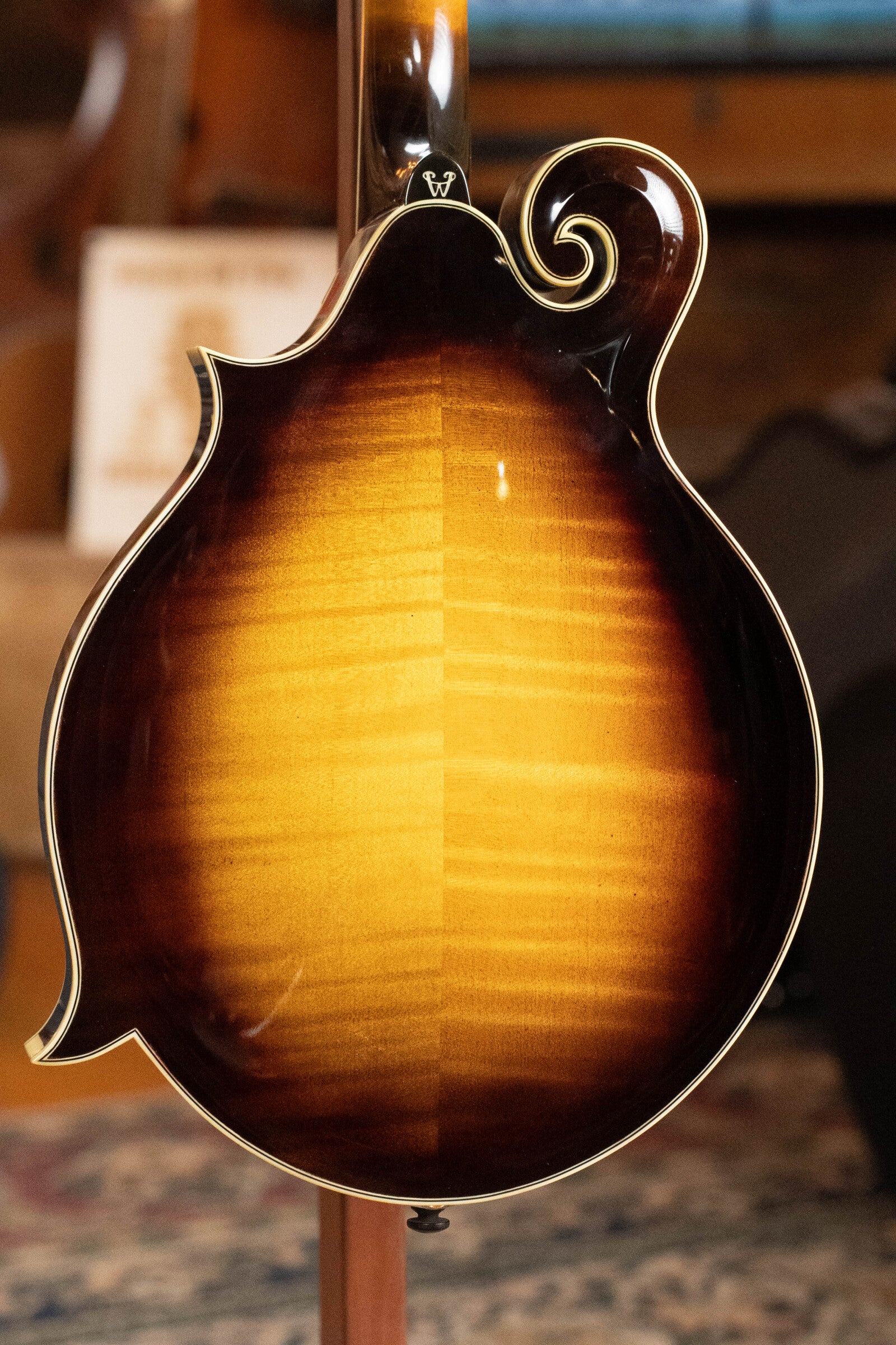 Weber Yellowstone F14-F Sitka/Flamed Maple F-Style Single Cutaway Mandolin #1306