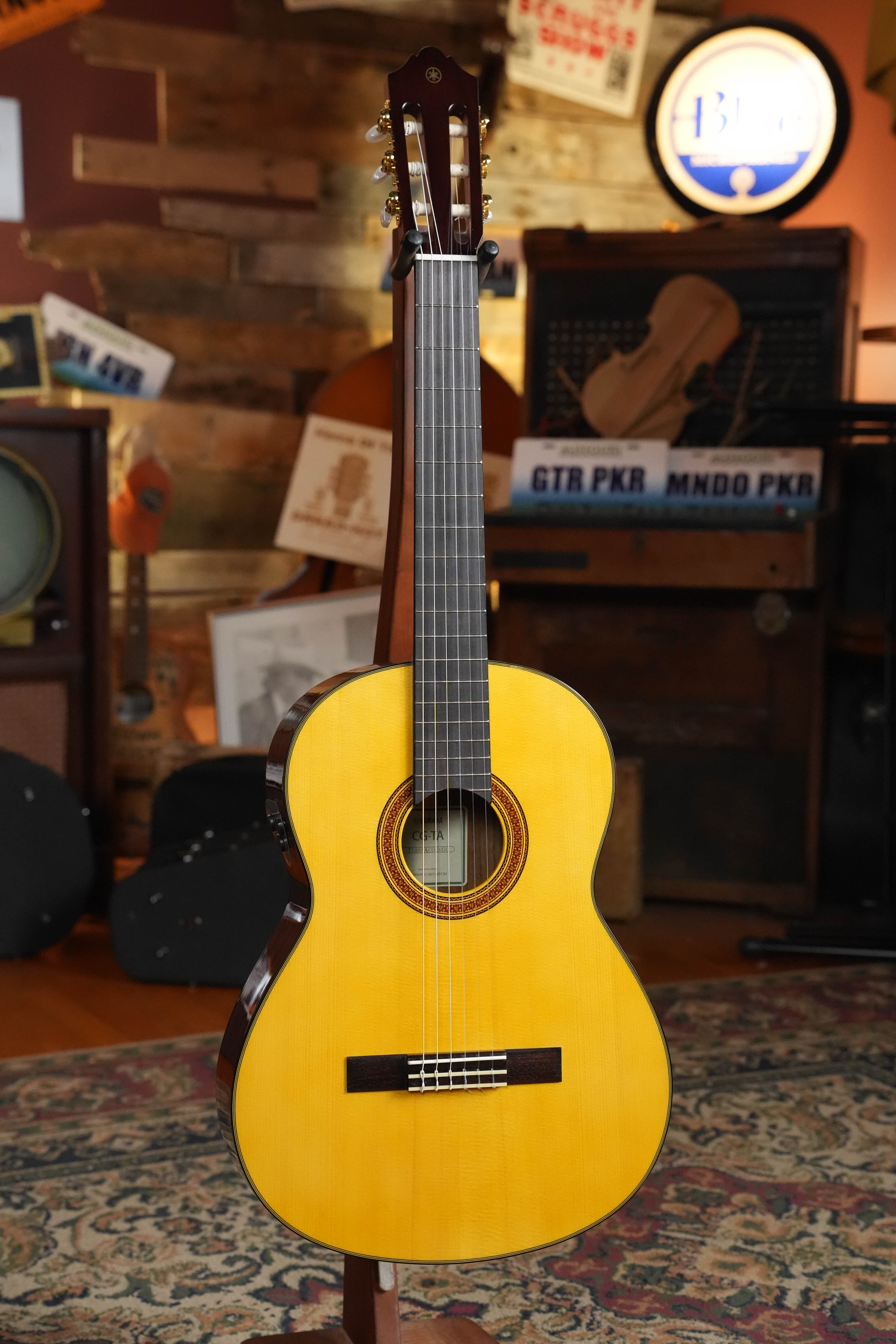 Yamaha CG-TA Spruce/Ovangkol Transacoustic Classical Acoustic Guitar #0018