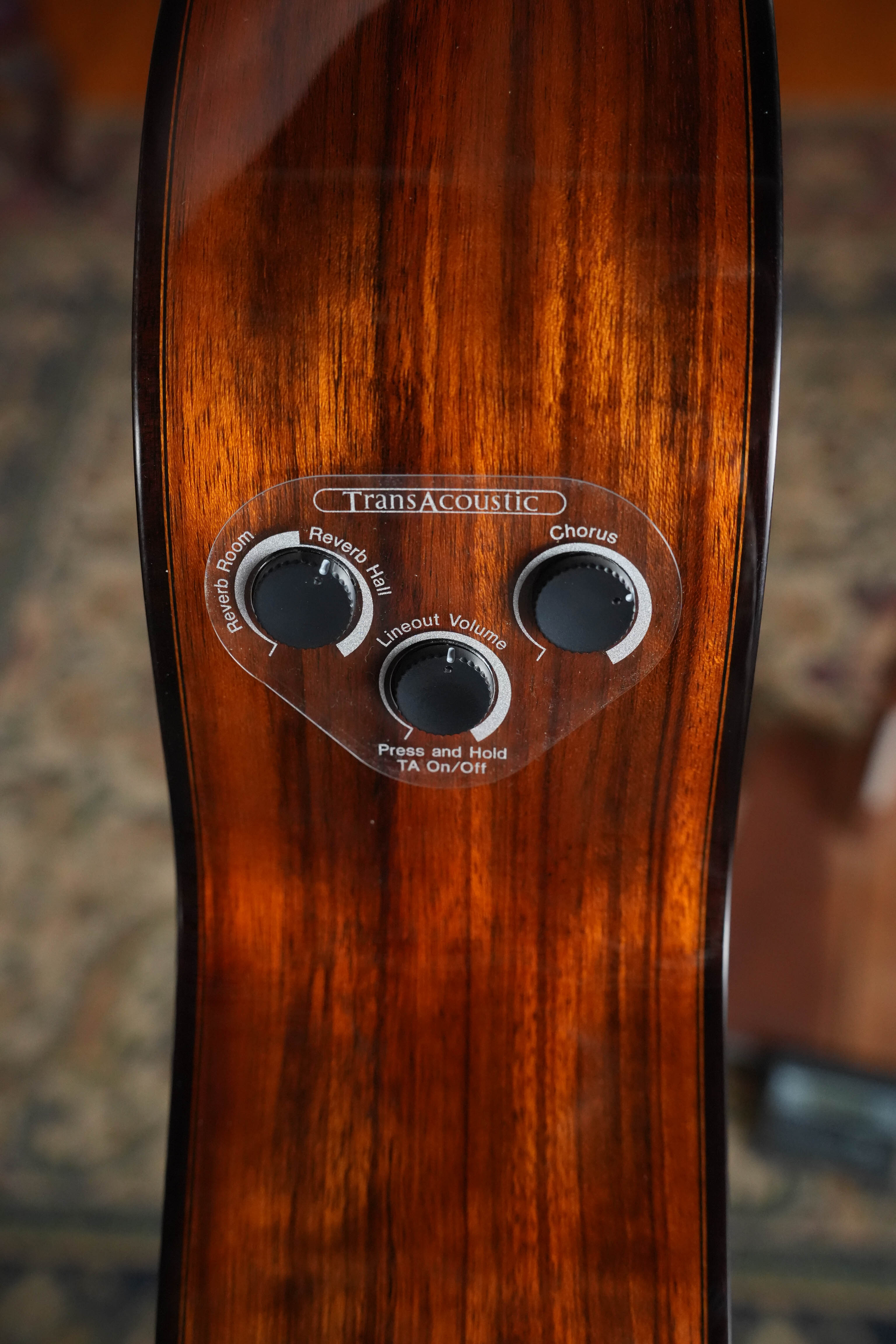 Yamaha CG-TA Spruce/Ovangkol Transacoustic Classical Acoustic Guitar #0018