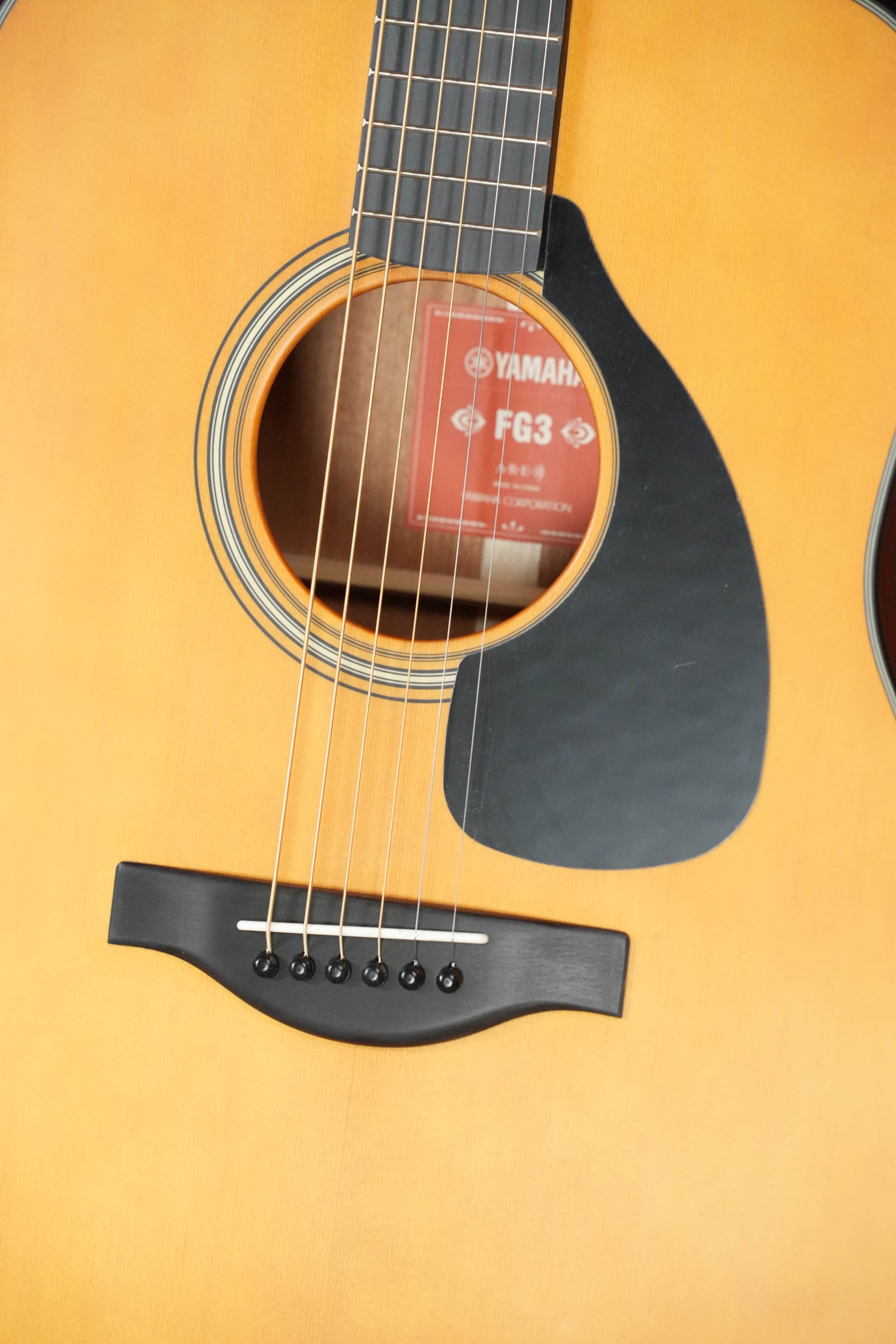 Yamaha FG3 Red Label Dreadnought Acoustic Guitar #1160