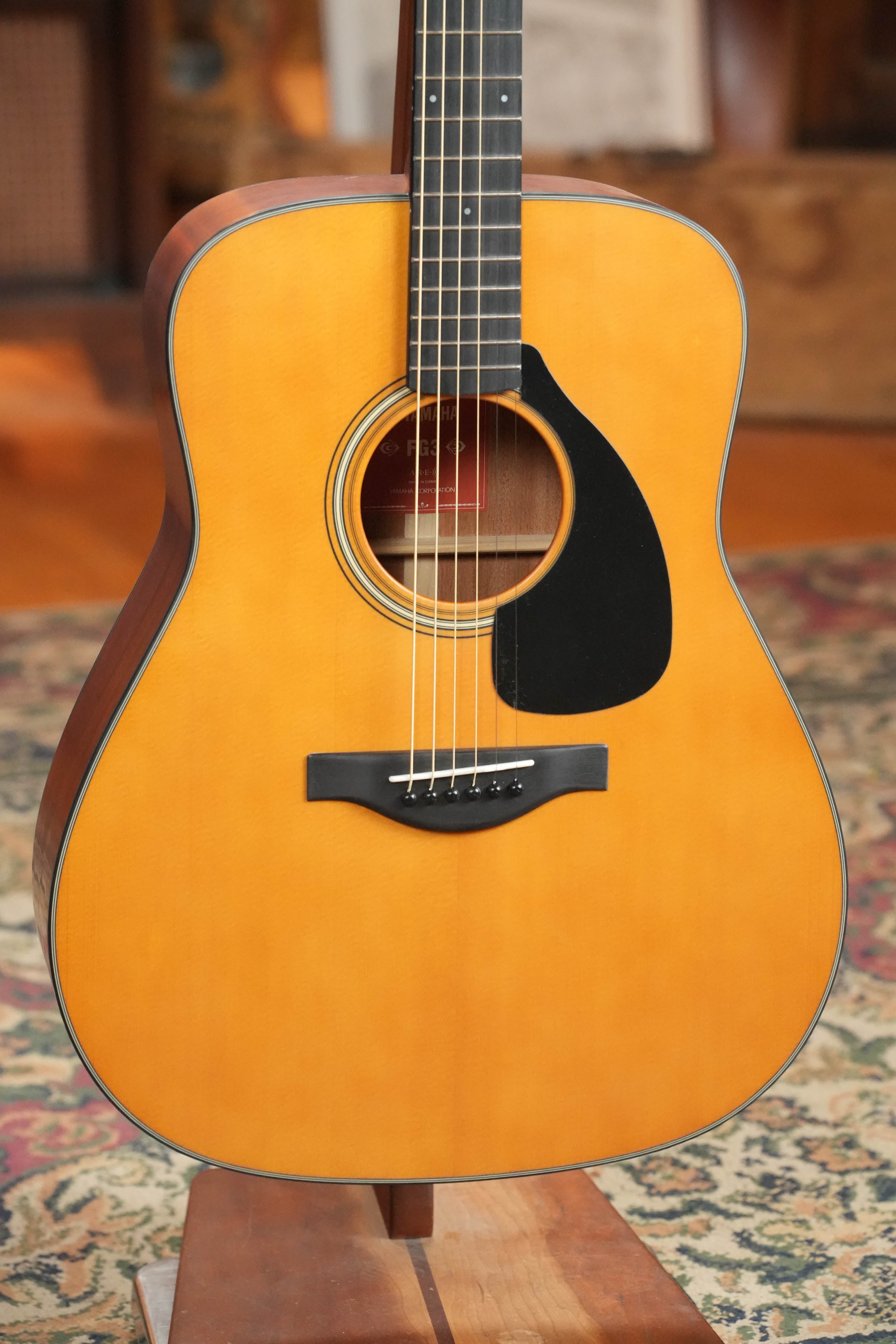 Yamaha FG3 Red Label Dreadnought Acoustic Guitar #1160