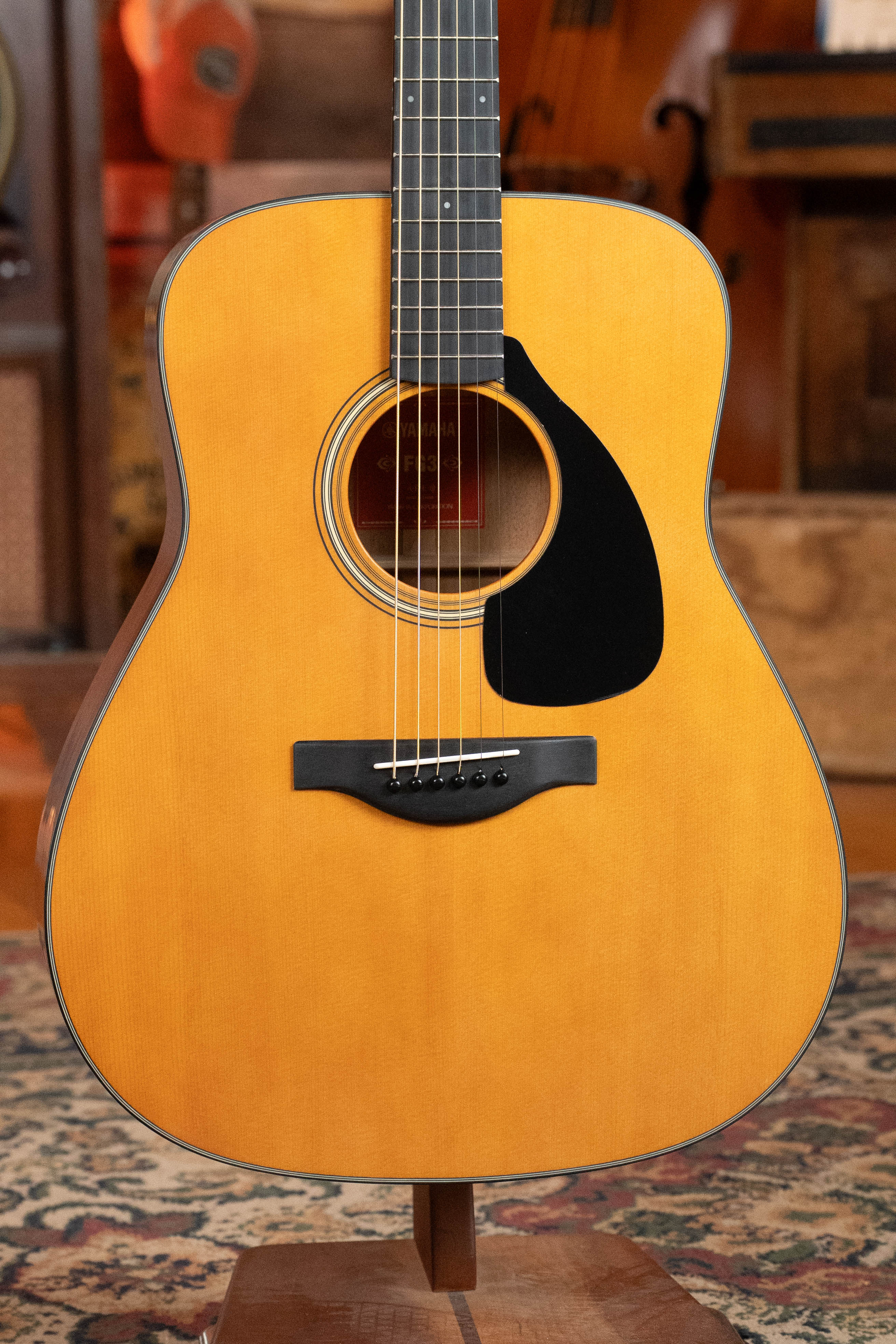 Yamaha FG3 Spruce/Mahogany Red Label Dreadnought Acoustic Guitar #1043