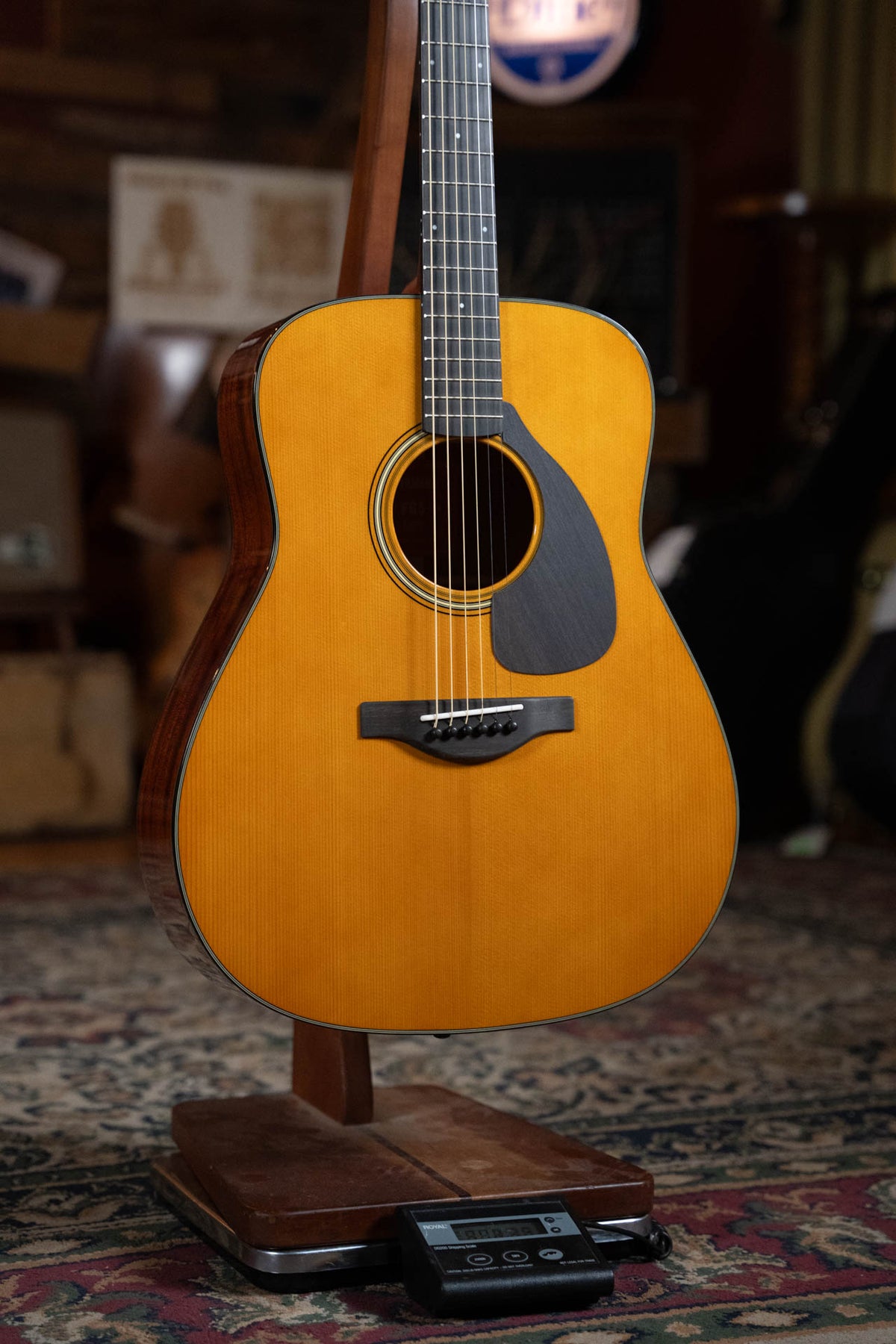 Yamaha FG5 GL Dreadnought Acoustic Guitar #586A
