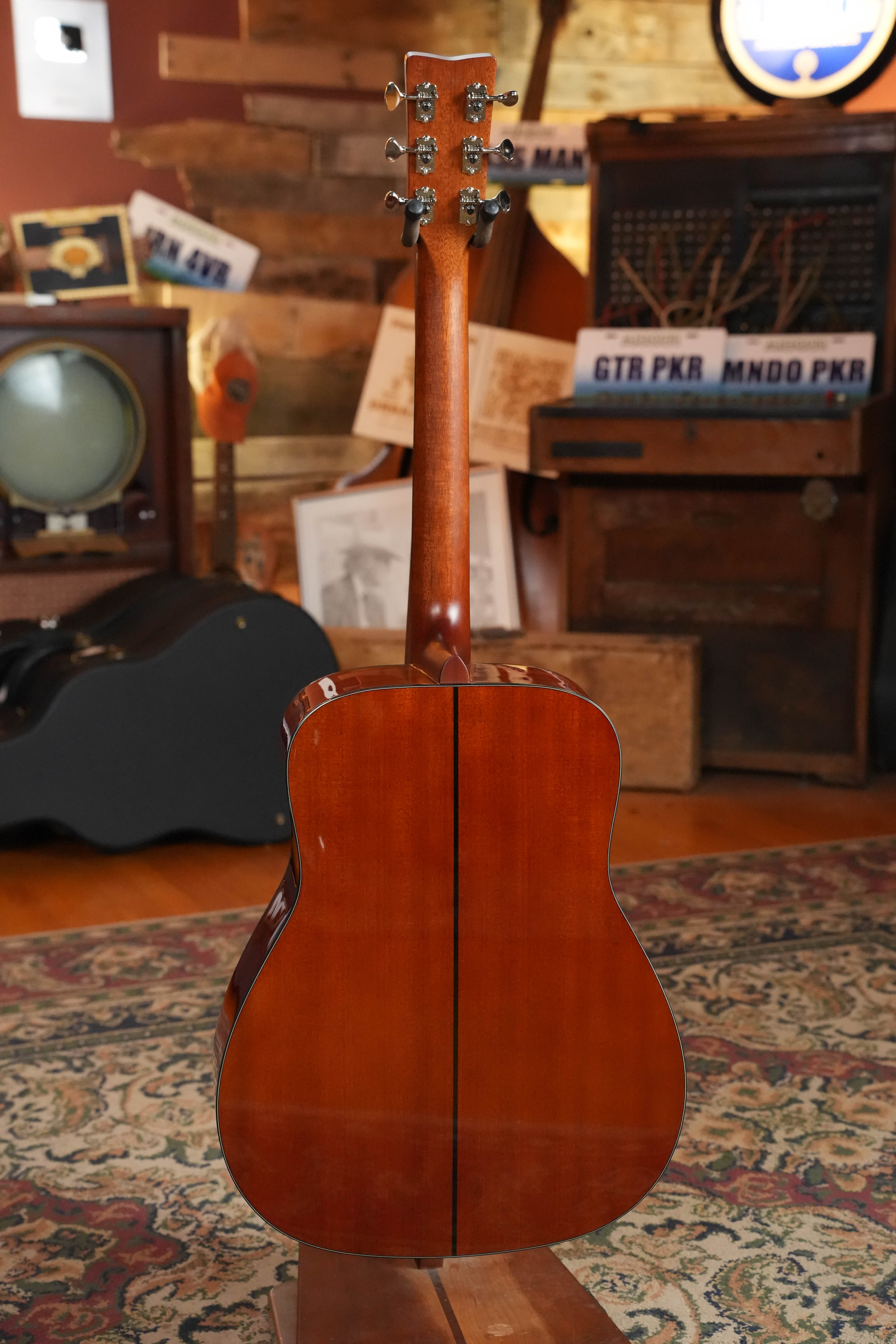 Yamaha FG5 GL NEW Gloss Spruce/Mahogany Red Label Dreadnought Acoustic Guitar #321A