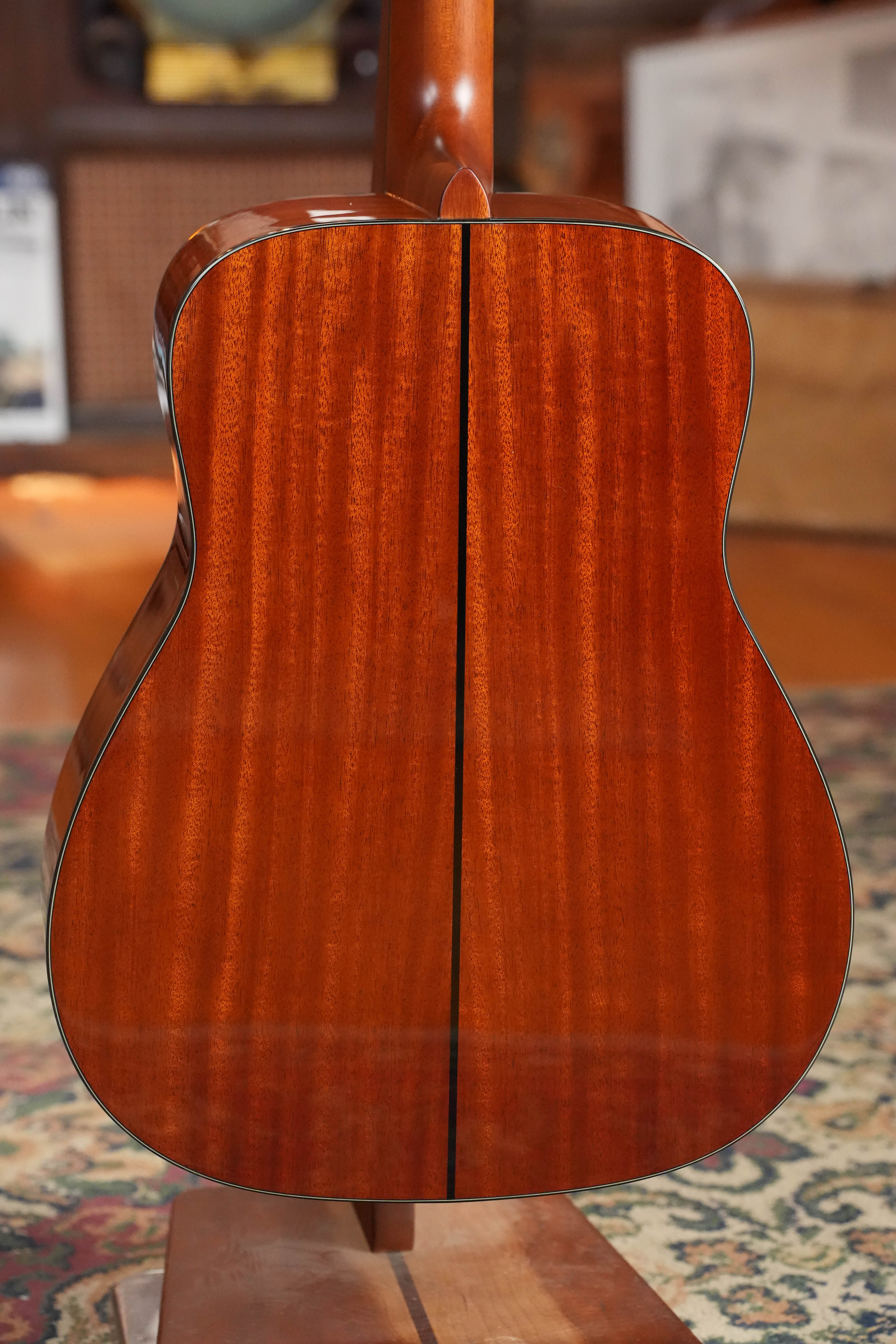 Yamaha FG5 GL NEW Gloss Spruce/Mahogany Red Label Dreadnought Acoustic Guitar #520A