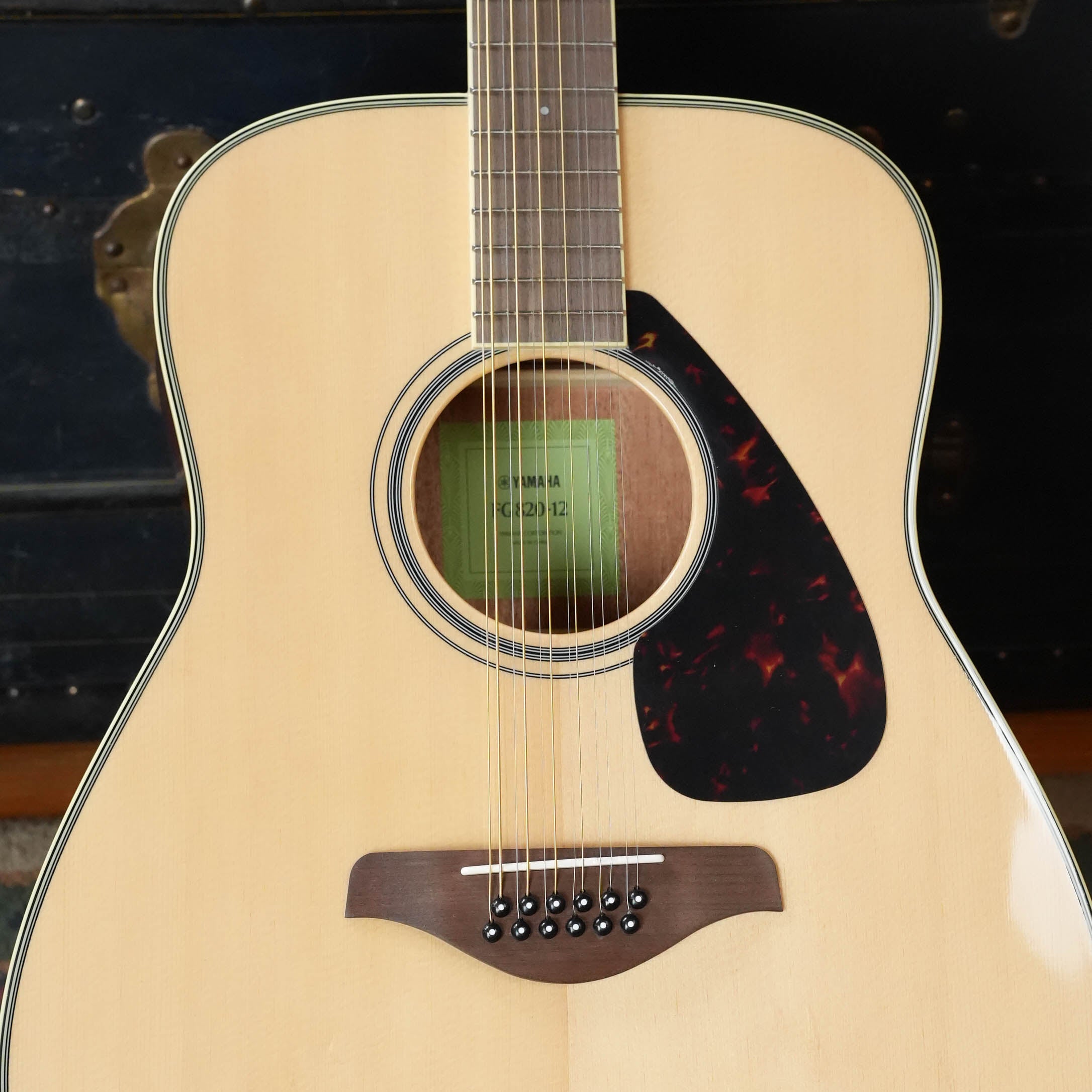 Yamaha FG820-12 Spruce/Mahogany 12-String Dreadnought Acoustic Guitar #1267