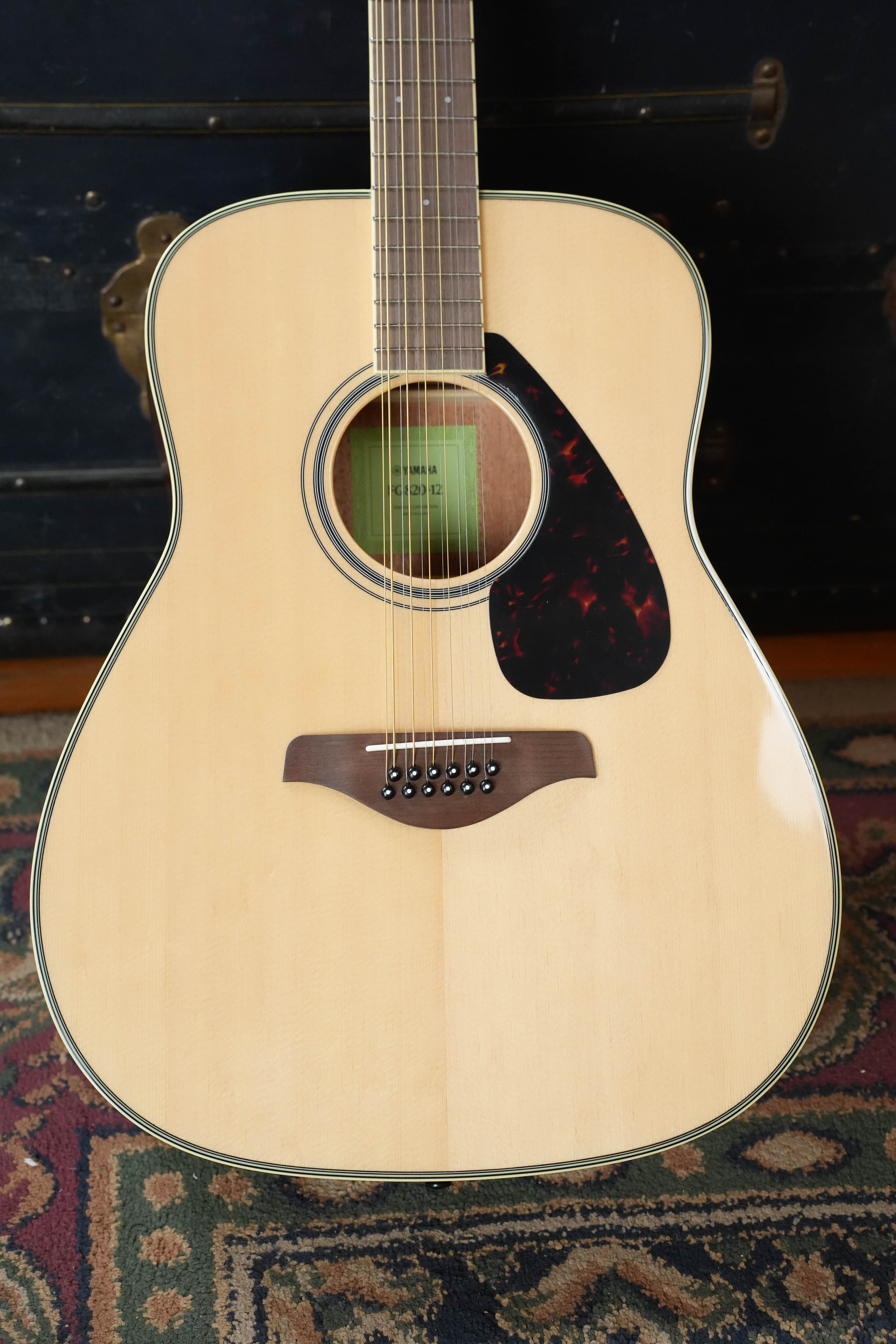 Yamaha FG820-12 Spruce/Mahogany 12-String Dreadnought Acoustic Guitar #1267