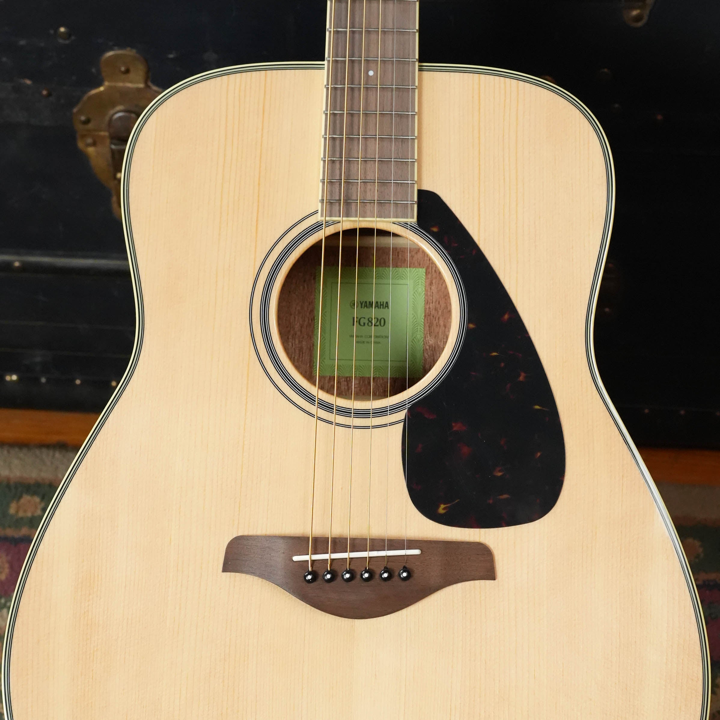 Yamaha FG820 Spruce/Mahogany Dreadnought Acoustic Guitar #1265
