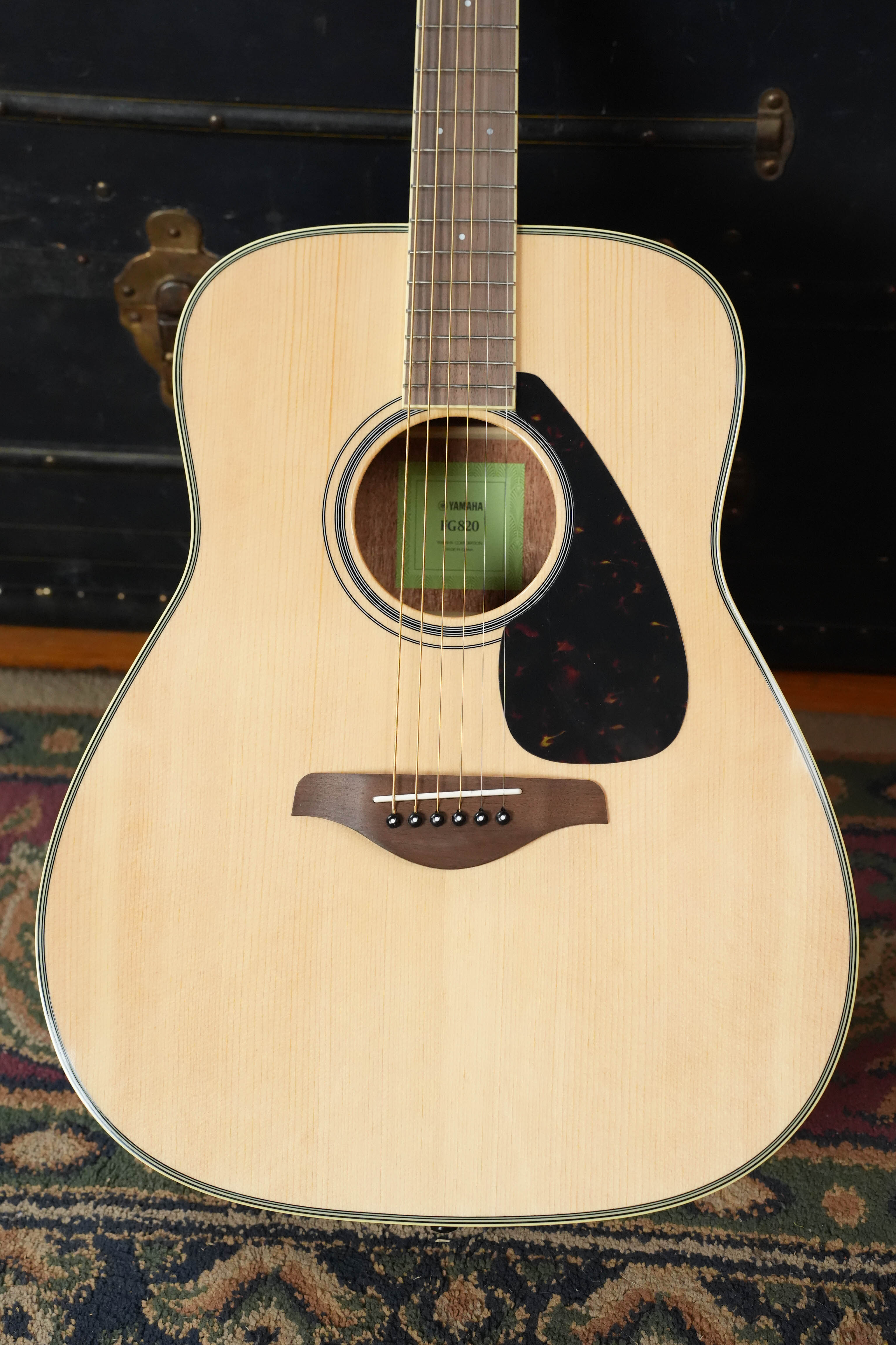 Yamaha FG820 Spruce/Mahogany Dreadnought Acoustic Guitar #1265