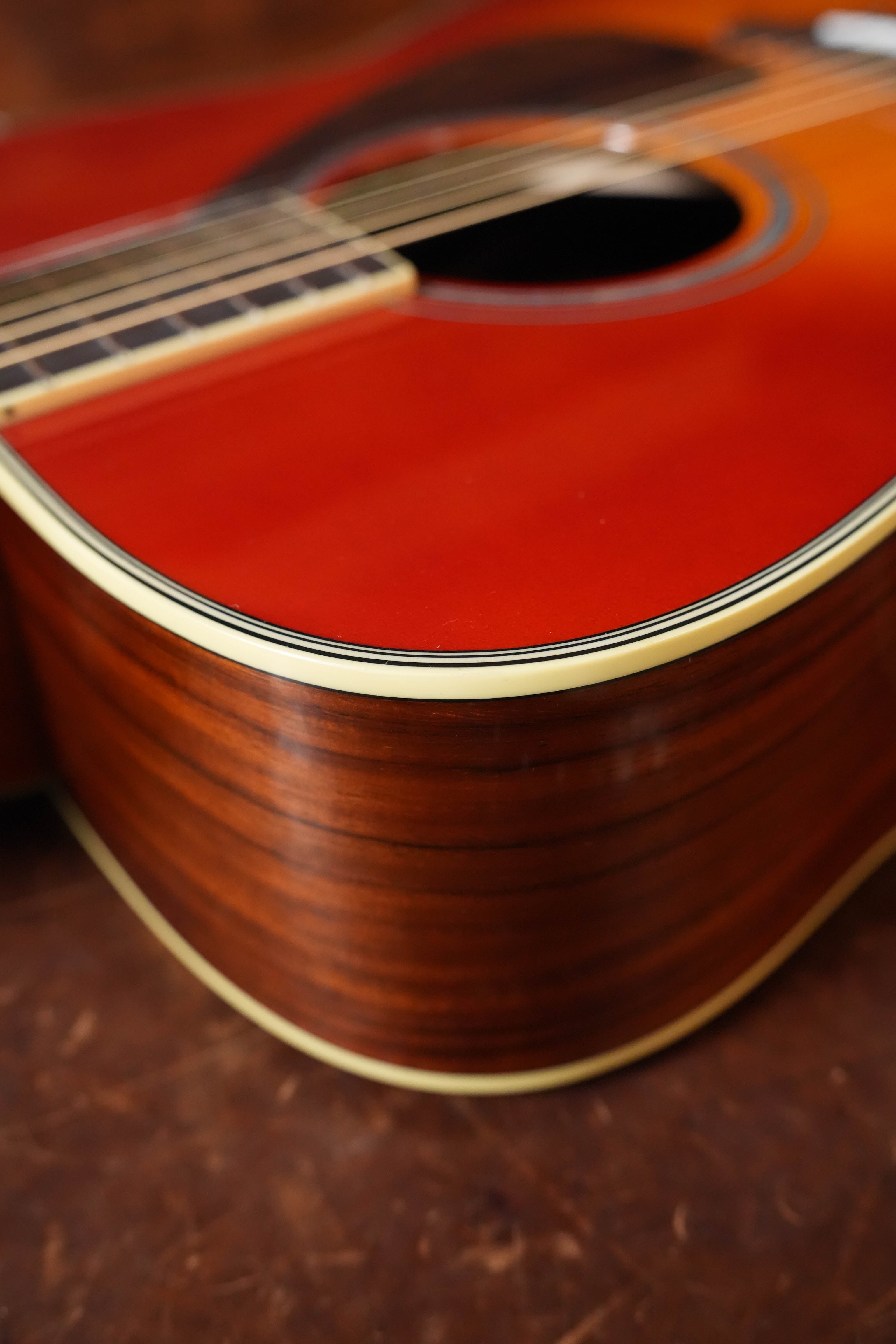 Yamaha FG830 AB Spruce/Laminate Rosewood Autumn Burst Dreadnought Acoustic Guitar #0757
