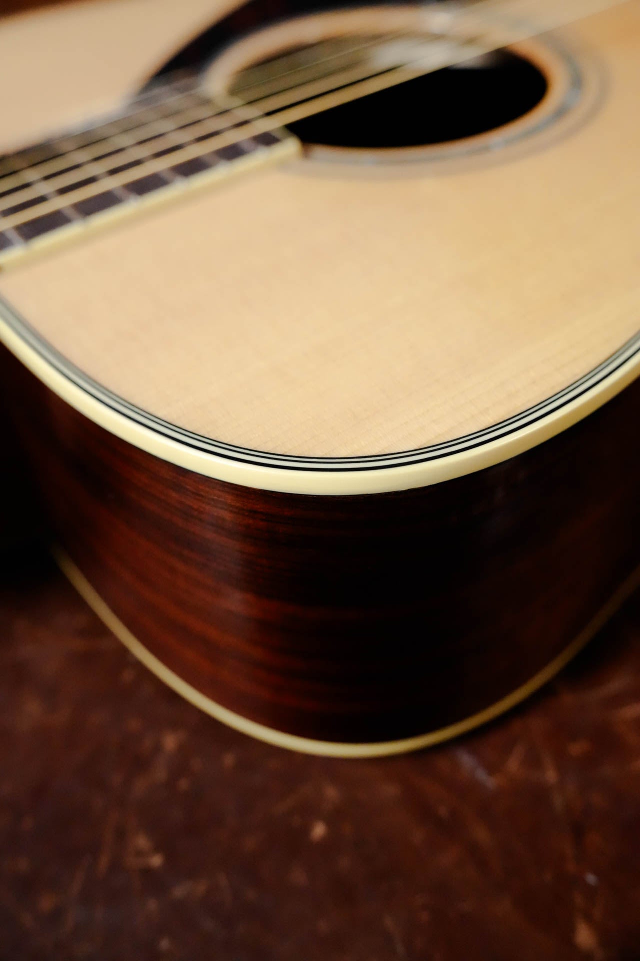 Yamaha FG830 Spruce/Laminate Rosewood Autumn Burst Dreadnought Acoustic Guitar #1125