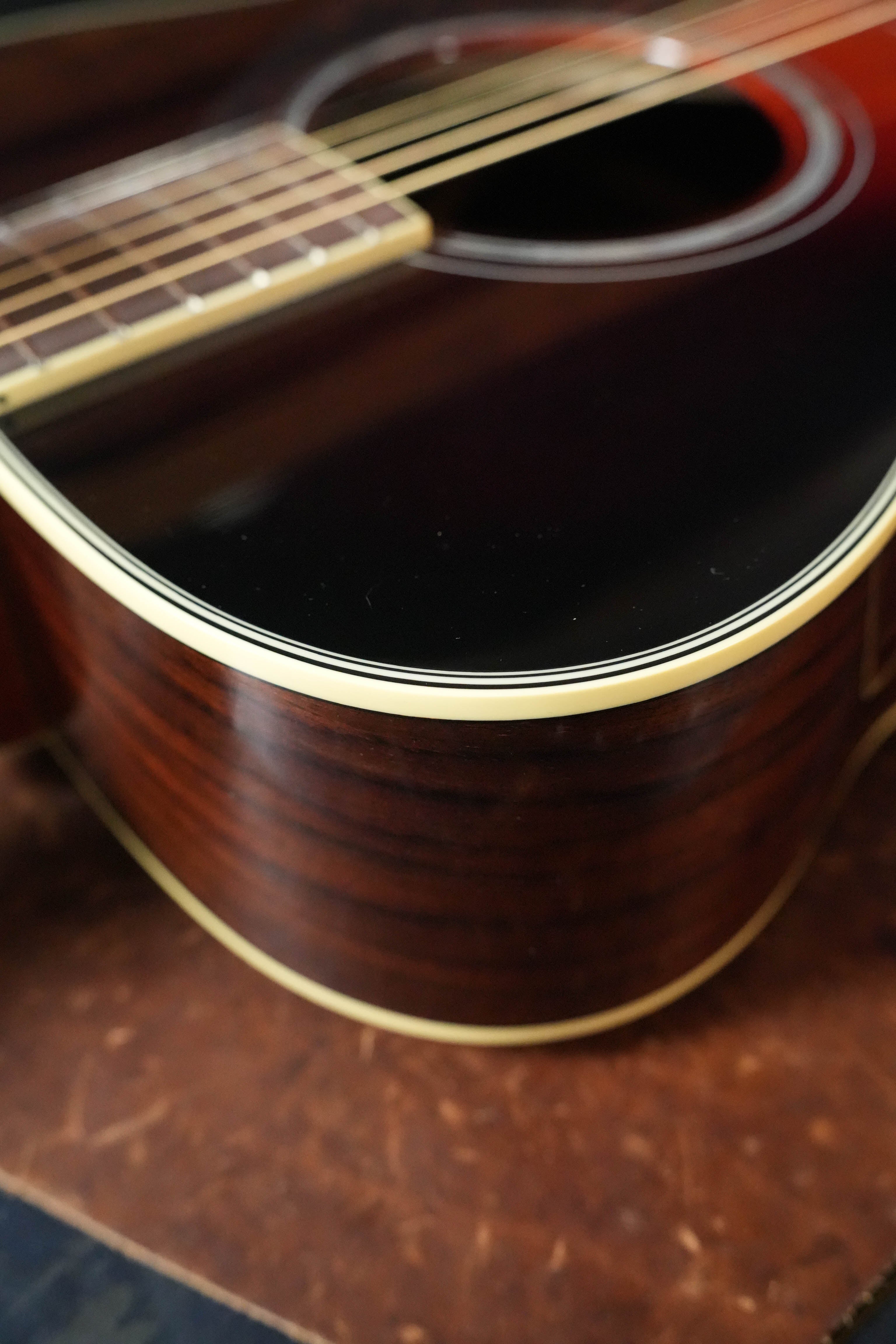 Yamaha FS830 TBS Tobacco Sunburst Concert Acoustic Guitar #0129
