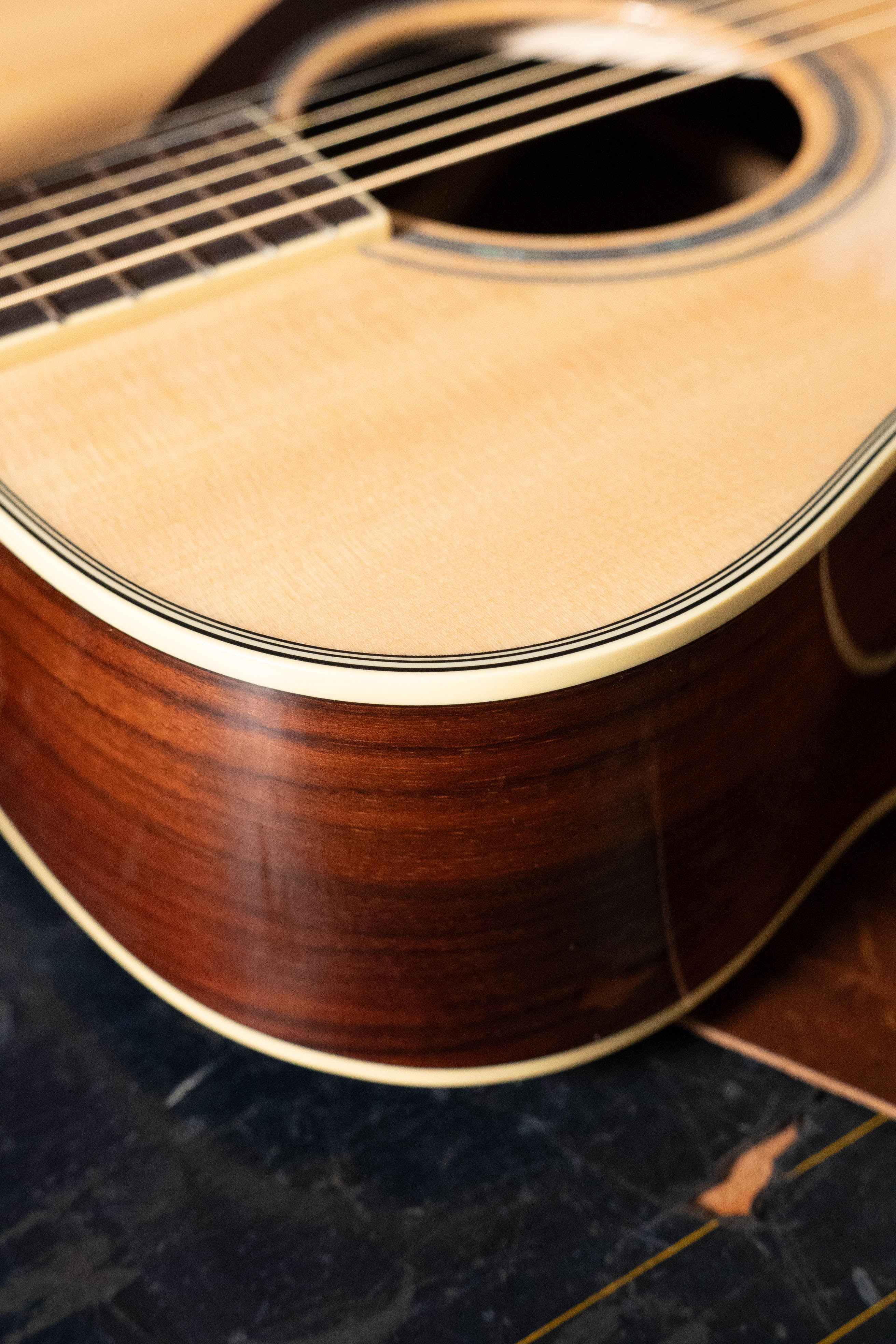 Yamaha FS830 Spruce/Rosewood Concert Body Acoustic Guitar #0049