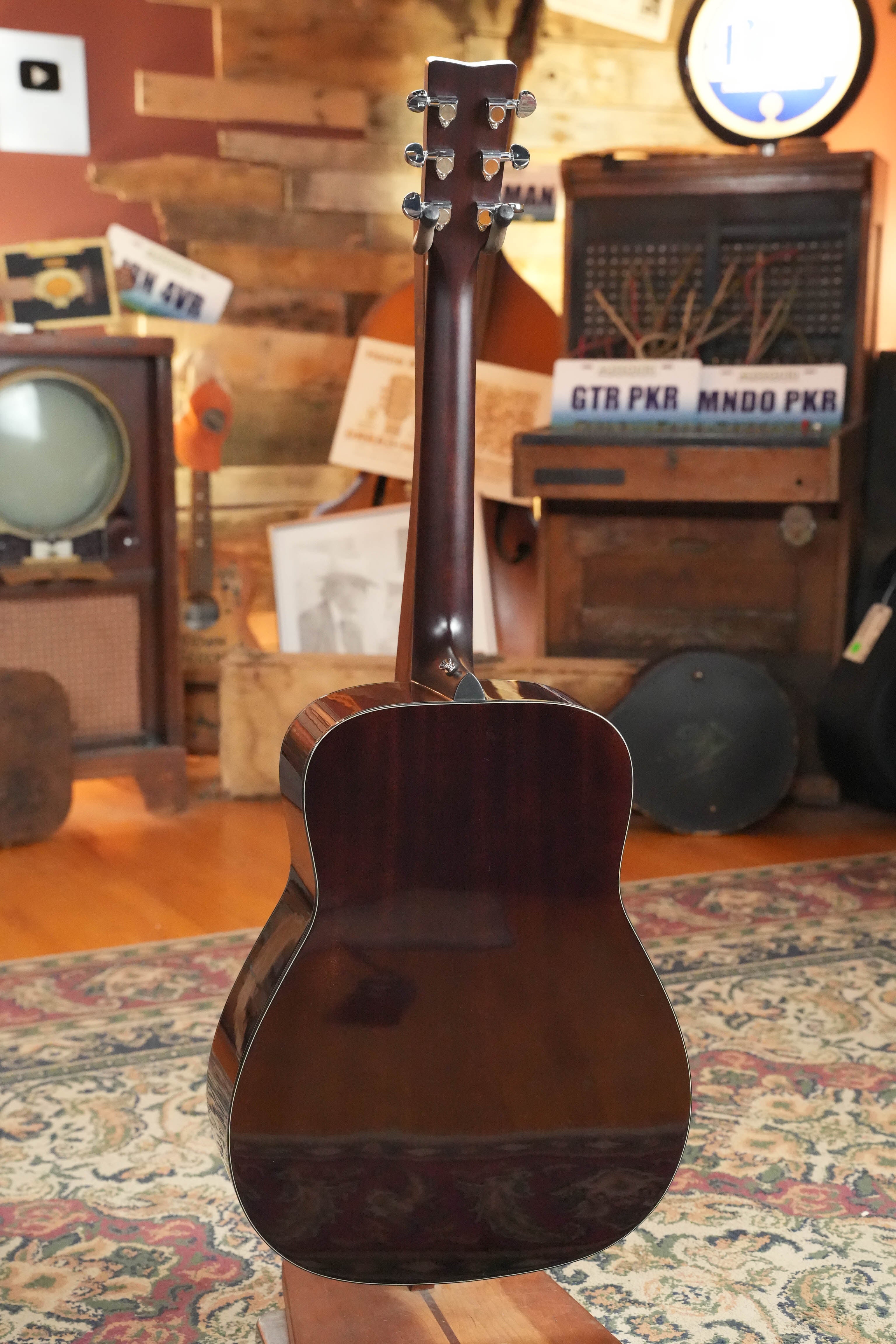 Yamaha TAG1E TBL TransAcoustic Translucent Black Finish Dreadnought Acoustic-Electric Guitar #1164