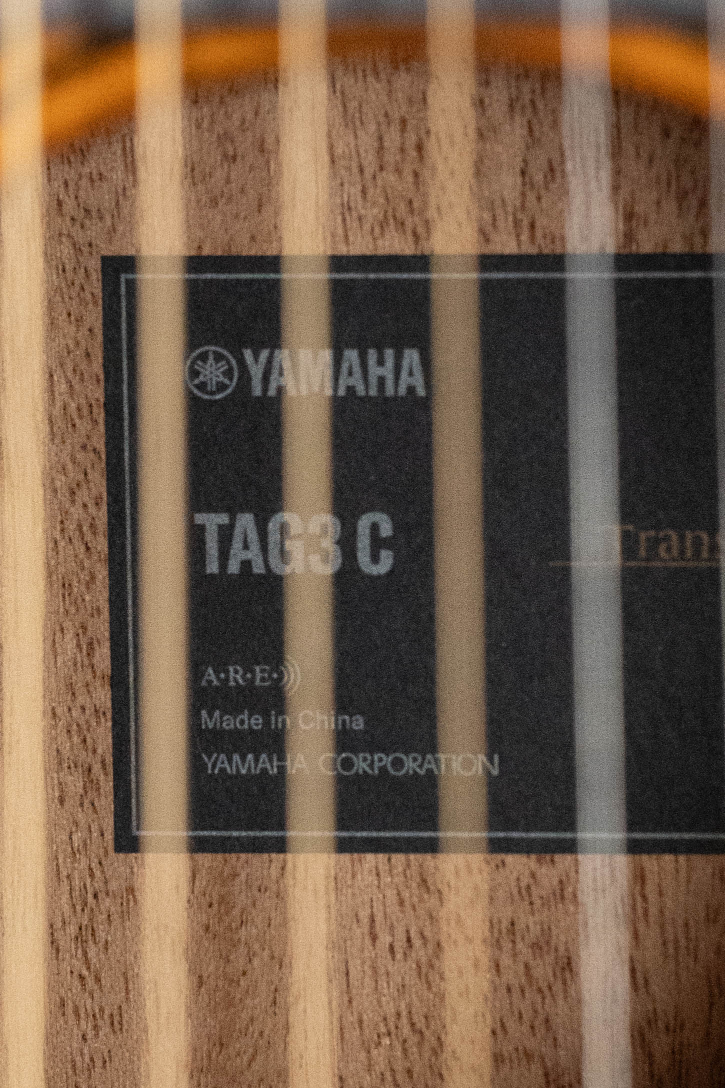 Yamaha TAG3C-SDB Sitka/Mahogany Sandburst Dreadnought Guitar w/the NEWEST TransAcoustic System #0458