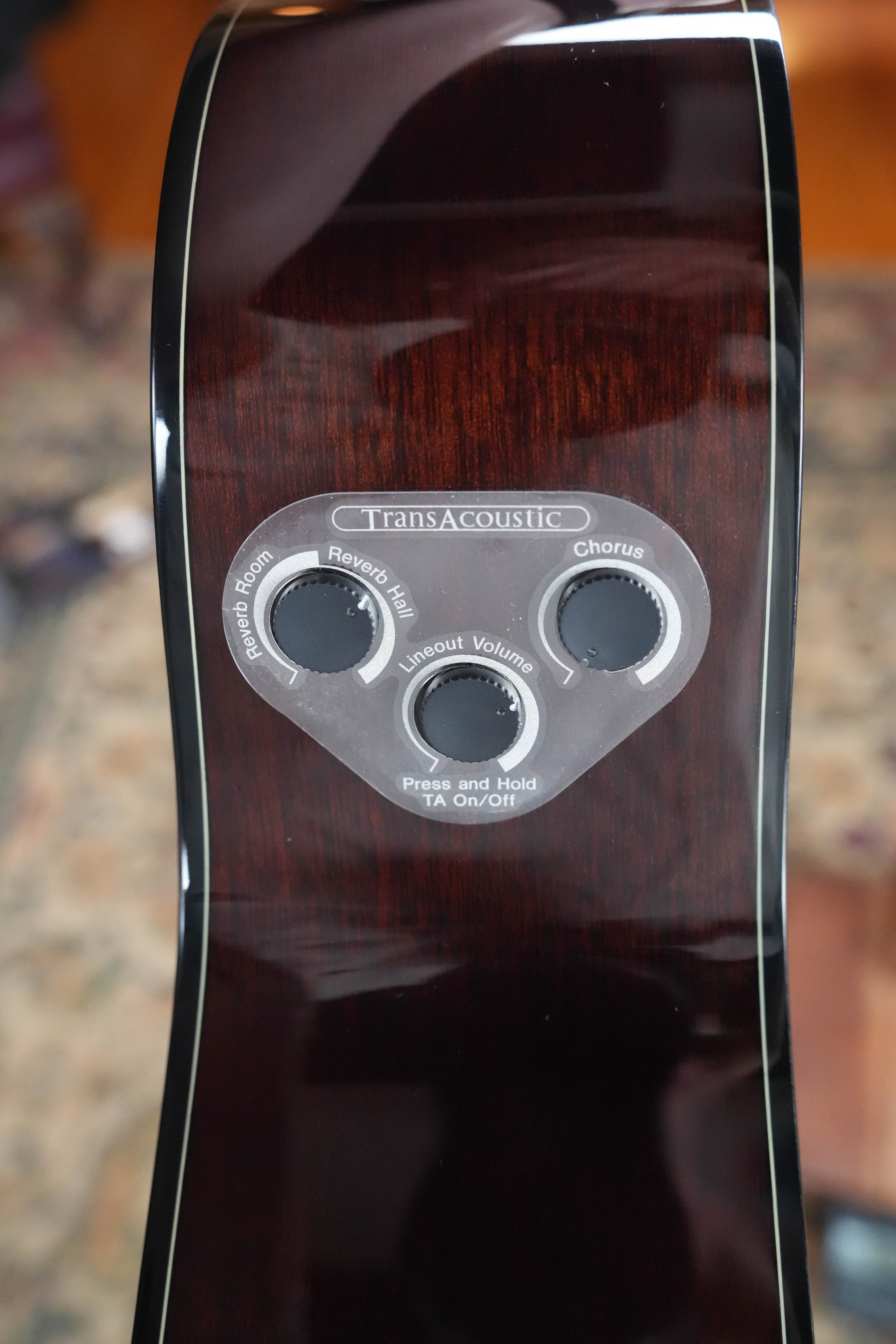 Yamaha TAS1E Ultra Marine Spruce/Mahogany Transacoustic Concert Guitar #1161
