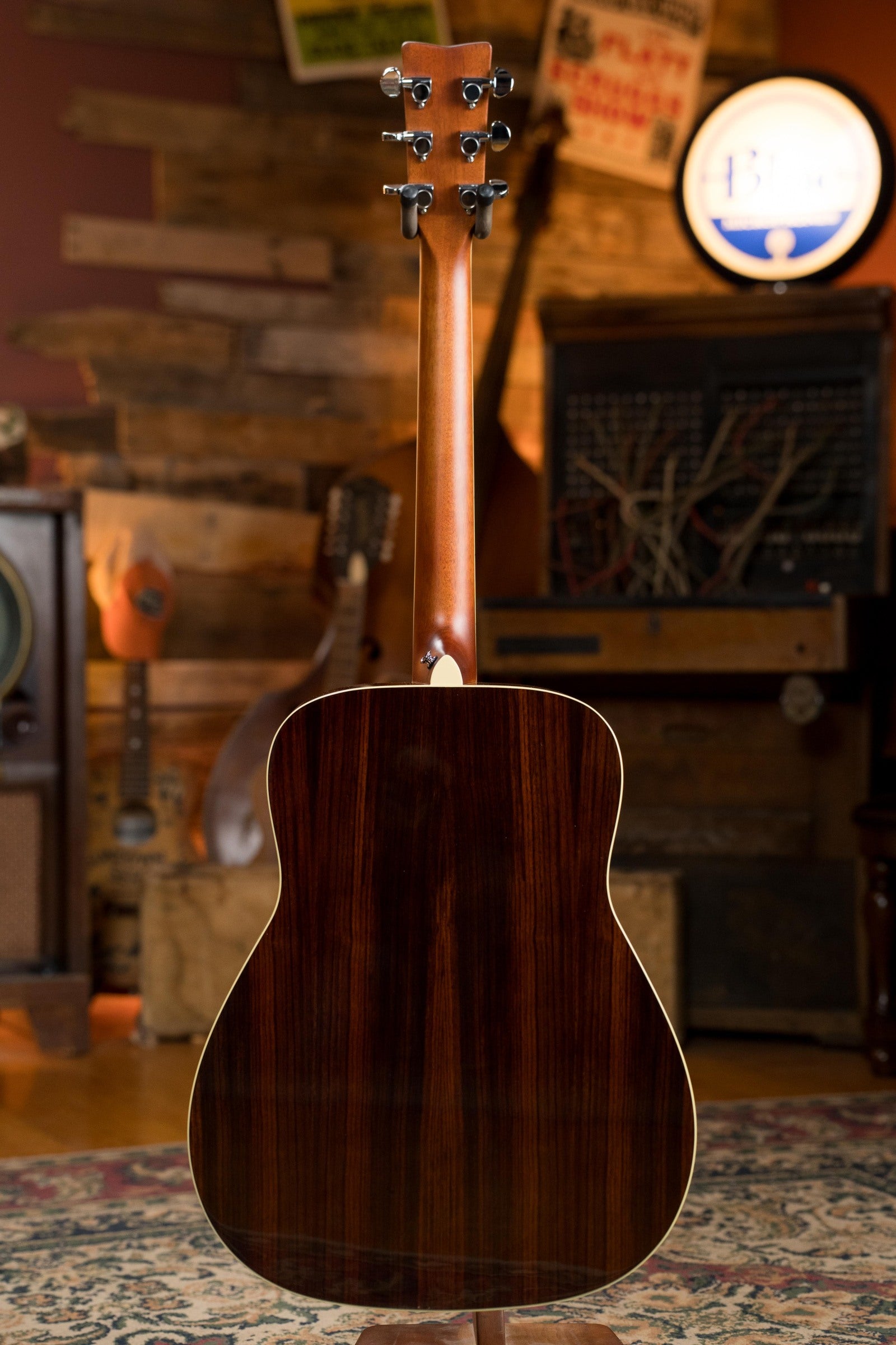 Yamaha FG830 Spruce/Laminate Rosewood Natural Dreadnought Acoustic Guitar #0584
