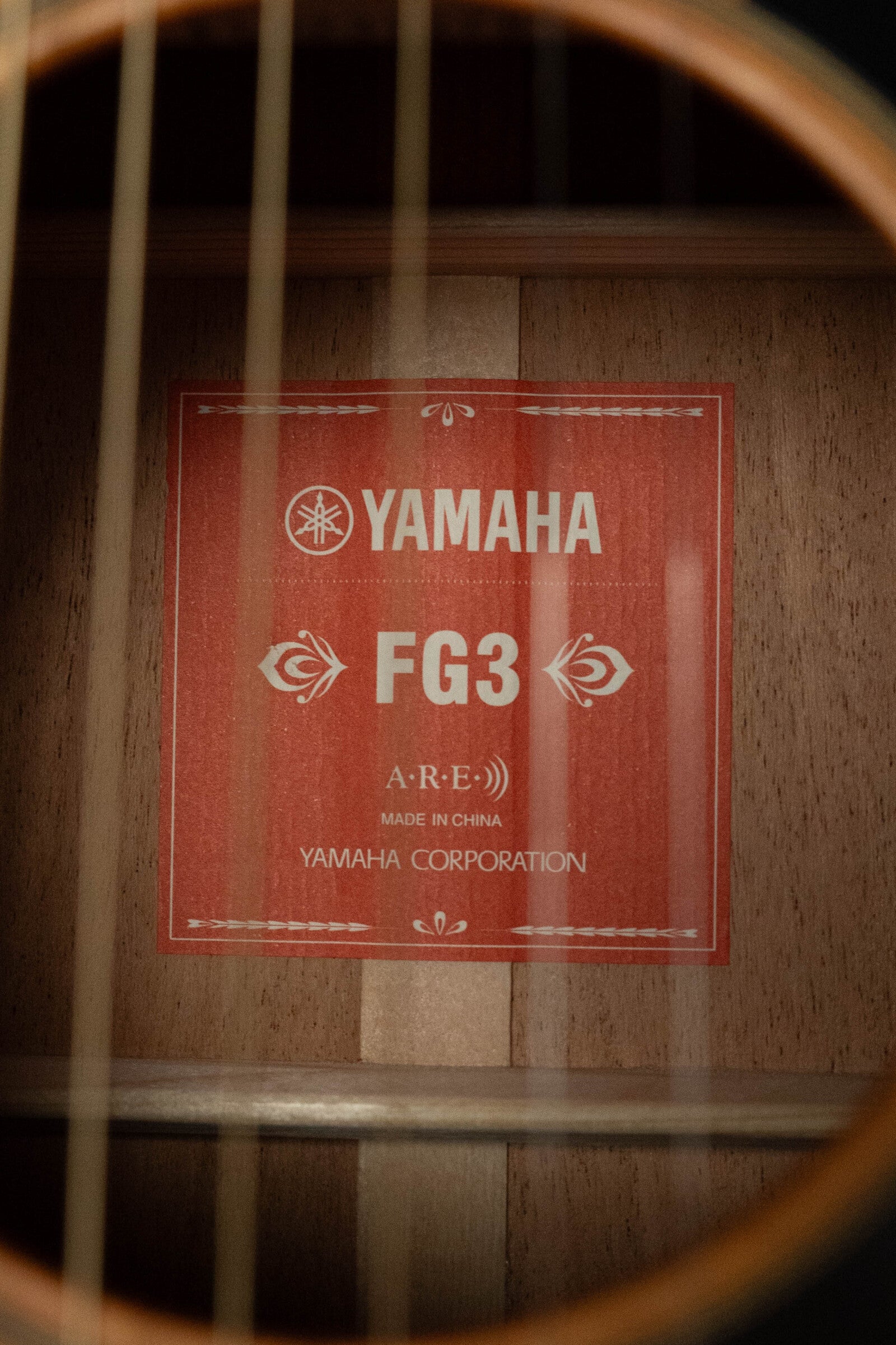 Yamaha FGX3 Red Label Sitka/Mahogany Dreadnought Guitar w/Atmosfeel Pi