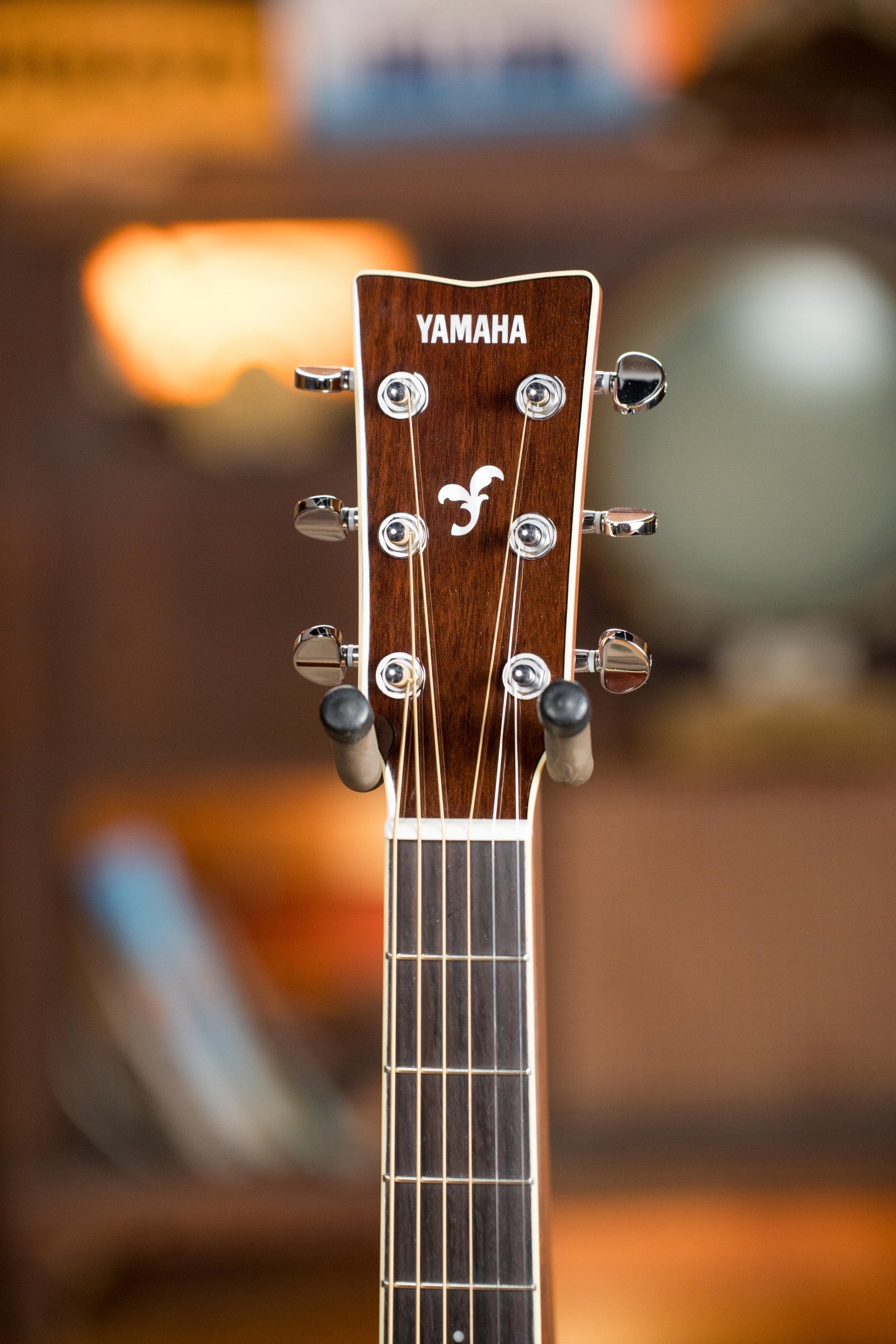Yamaha FS830 DSR Dusk Sun Red Spruce/Rosewood Concert Body Acoustic Guitar #0162