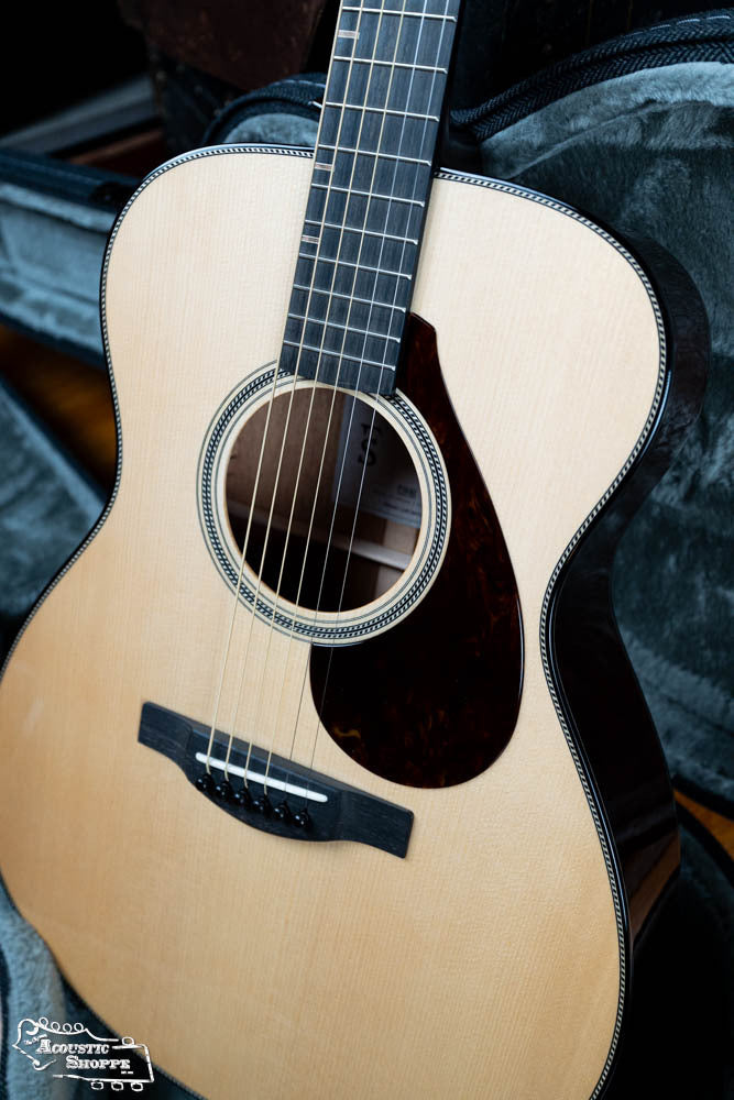 *Dread-Not Certified Floor Model*Yamaha FS9 M Adirondack/Mahogany Concert Acoustic Guitar #031A