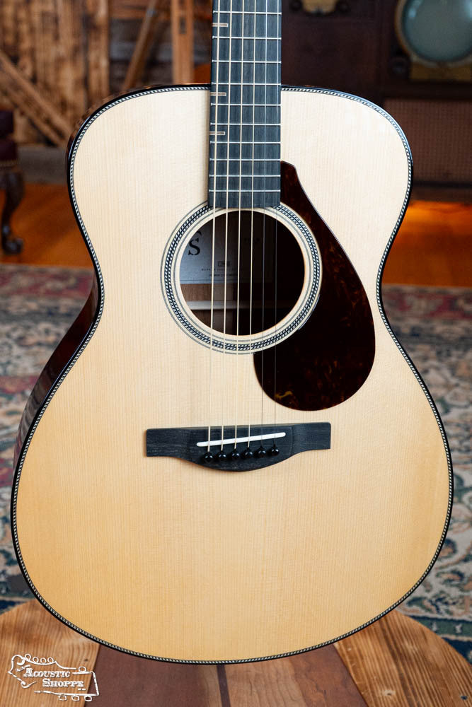 *Dread-Not Certified Floor Model*Yamaha FS9 M Adirondack/Mahogany Concert Acoustic Guitar #031A