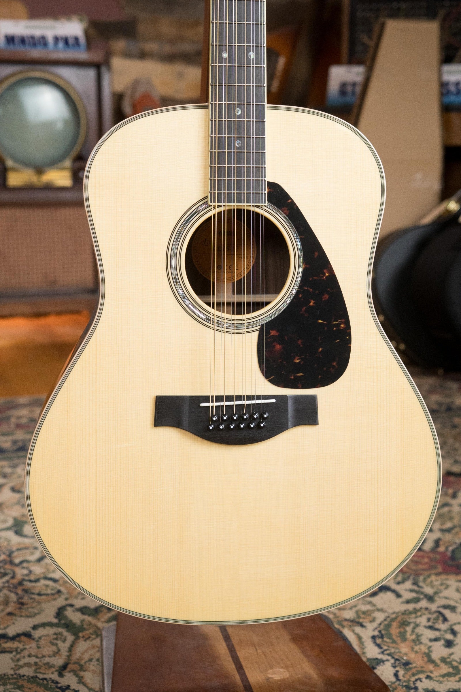 Yamaha LL16-12HB ARE LL Series Engelmann/Rosewood 12-String Guitar w/ SRT Zero Impact Pickup #0501