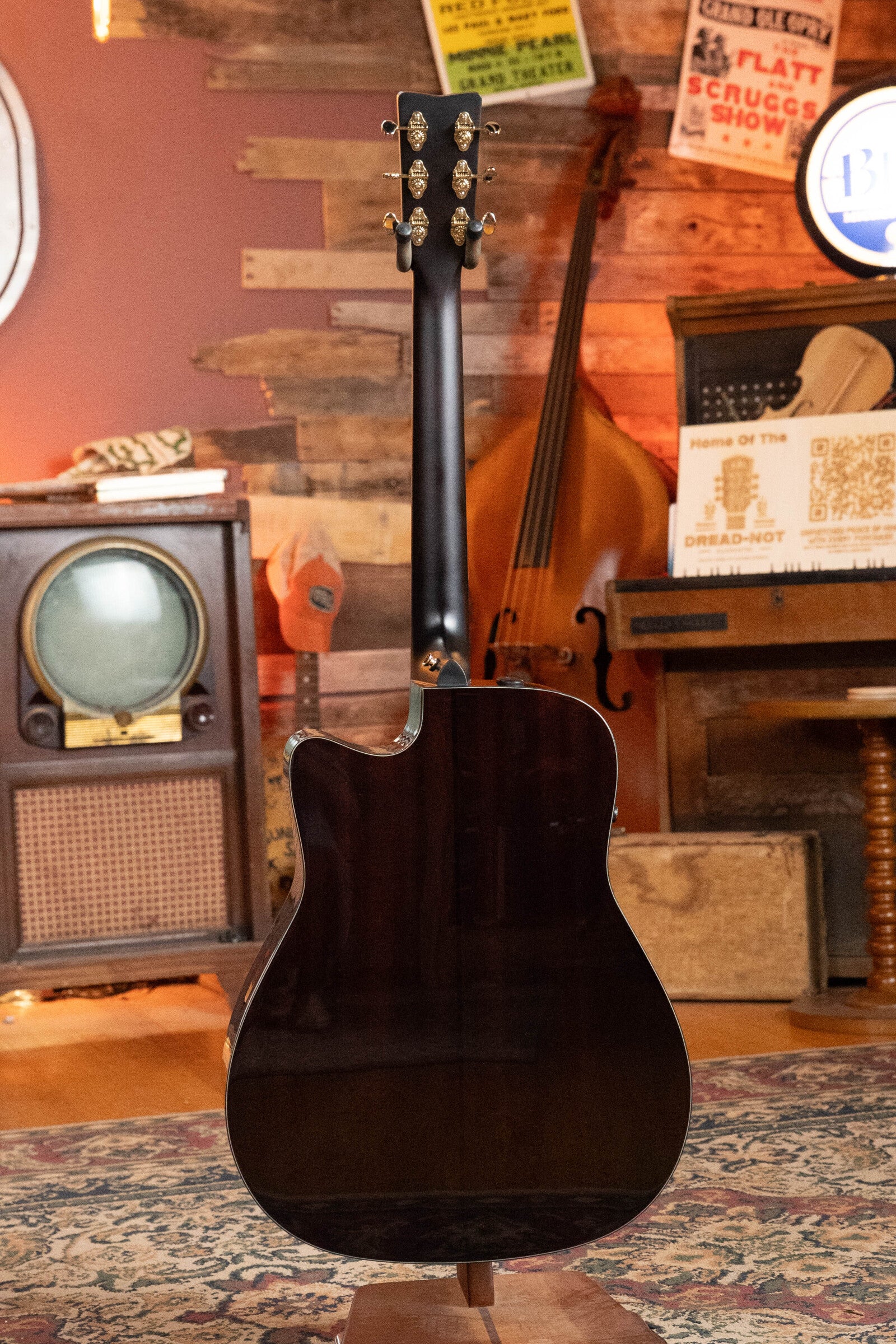Yamaha TAG3 C-SDB Sitka/Mahogany Sandburst Dreadnought Guitar w/the NEWEST TransAcoustic System #0458