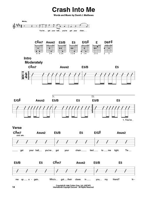 Acoustic Hits Easy Rhythm Guitar Series Volume 14 (HL00130383)
